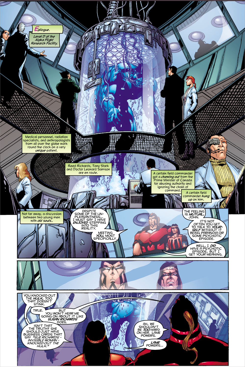 Read online Exiles (2001) comic -  Issue #6 - 22