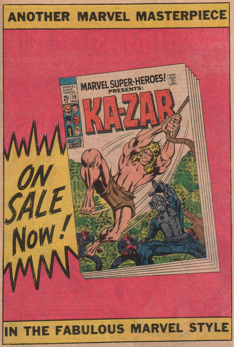 Read online Marvel Collectors' Item Classics comic -  Issue #20 - 29