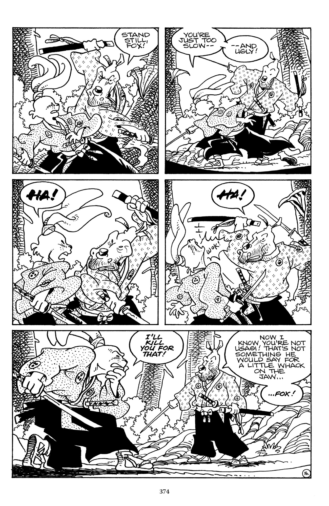 Read online The Usagi Yojimbo Saga comic -  Issue # TPB 6 - 372