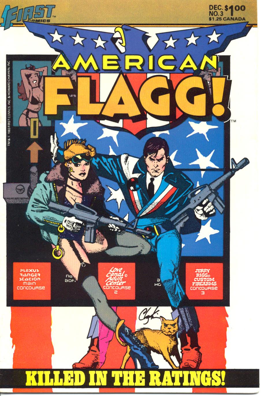 Read online American Flagg! comic -  Issue #3 - 1