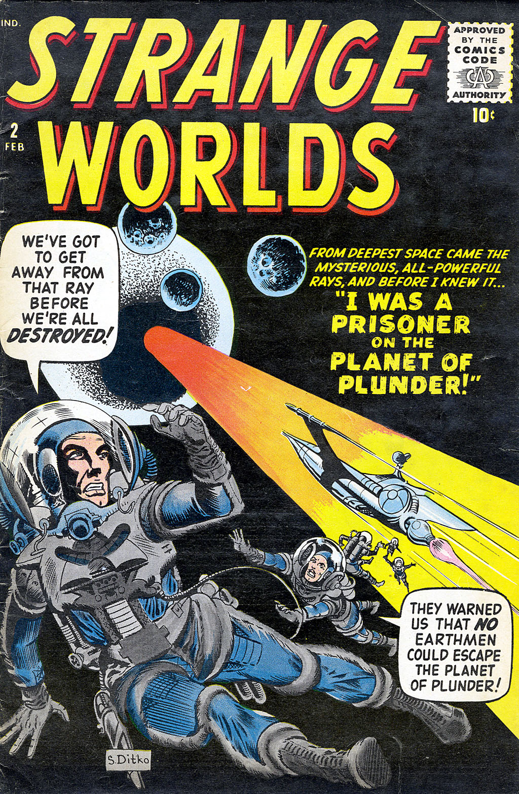 Read online Strange Worlds comic -  Issue #2 - 1