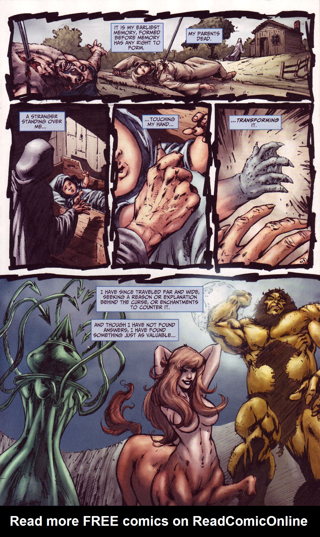 Read online Red Sonja / Claw The Unconquered: Devil's Hands comic -  Issue # TPB - 16