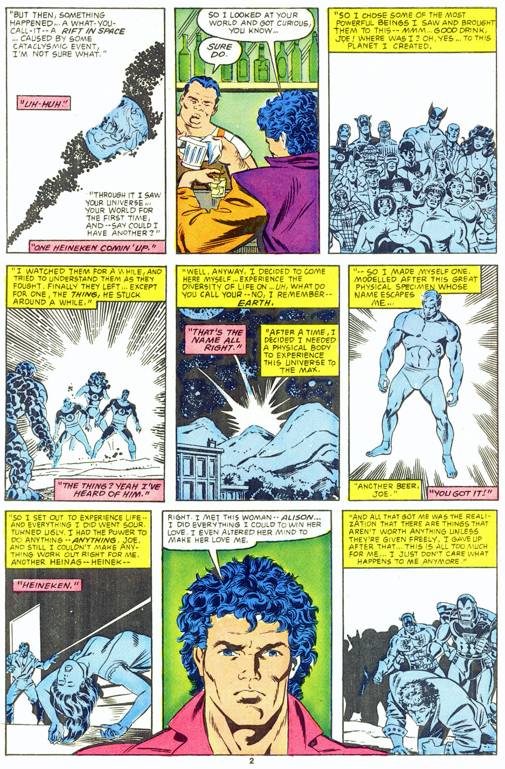 Read online The Thing comic -  Issue #30 - 3