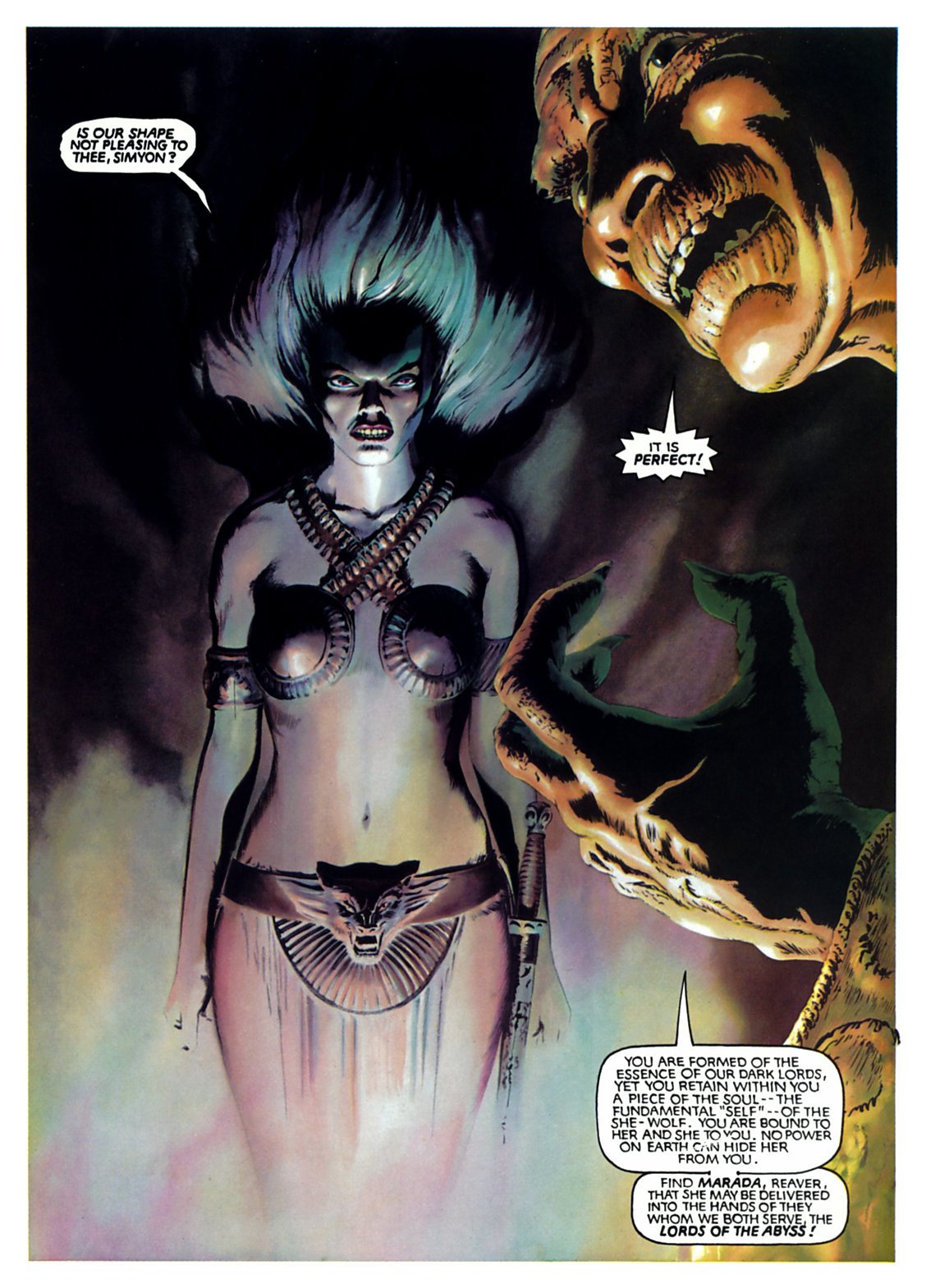 Read online Marvel Graphic Novel comic -  Issue #21 - Marada the She-Wolf - 16