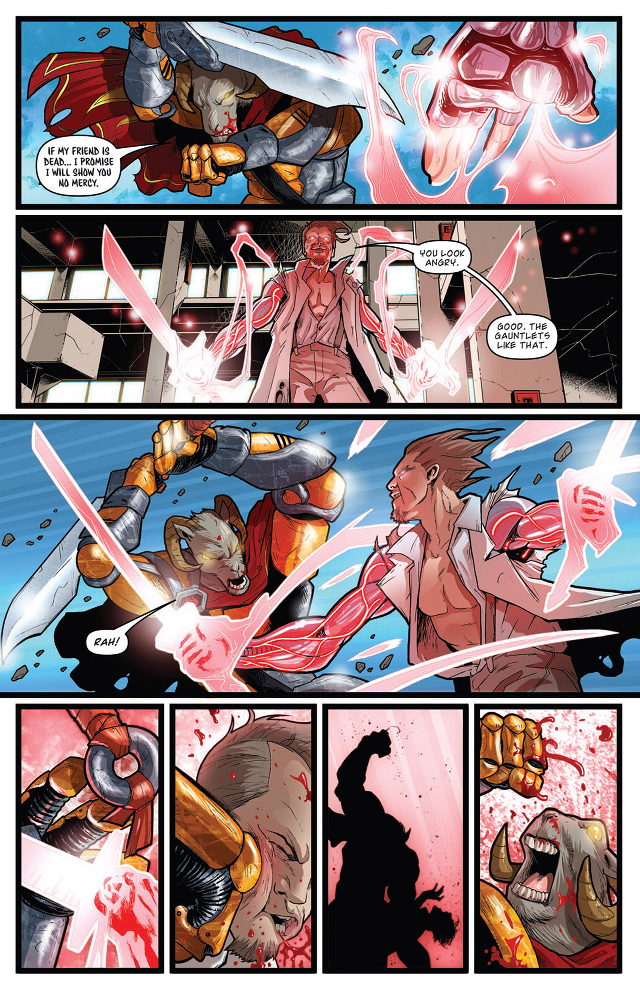 Read online Battle Beasts comic -  Issue #4 - 12