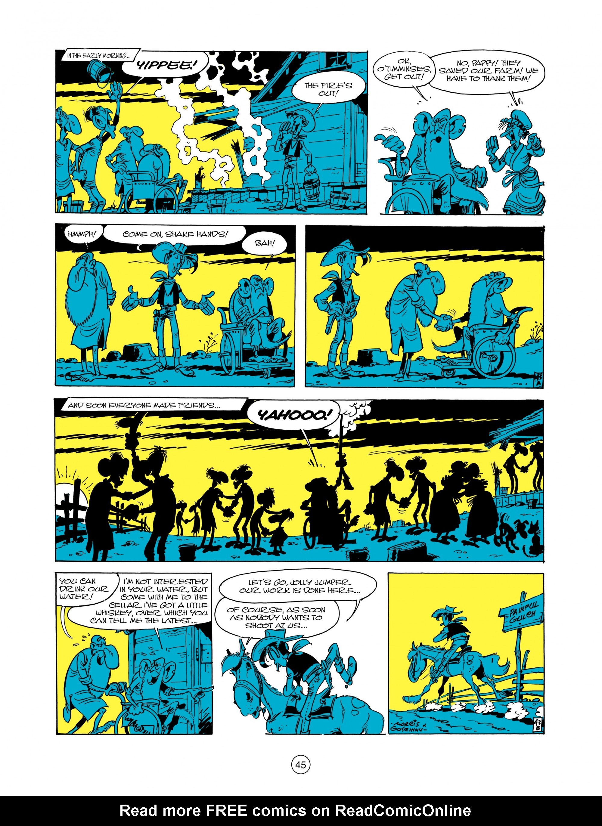 Read online A Lucky Luke Adventure comic -  Issue #12 - 45