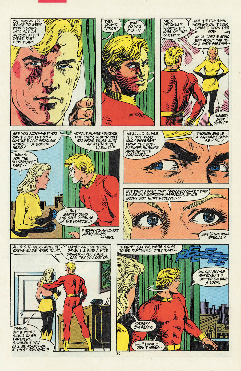 Read online The Saga of the Original Human Torch comic -  Issue #3 - 16