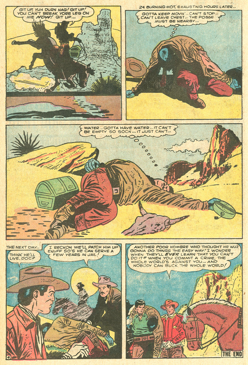 Read online Kid Colt Outlaw comic -  Issue #156 - 36