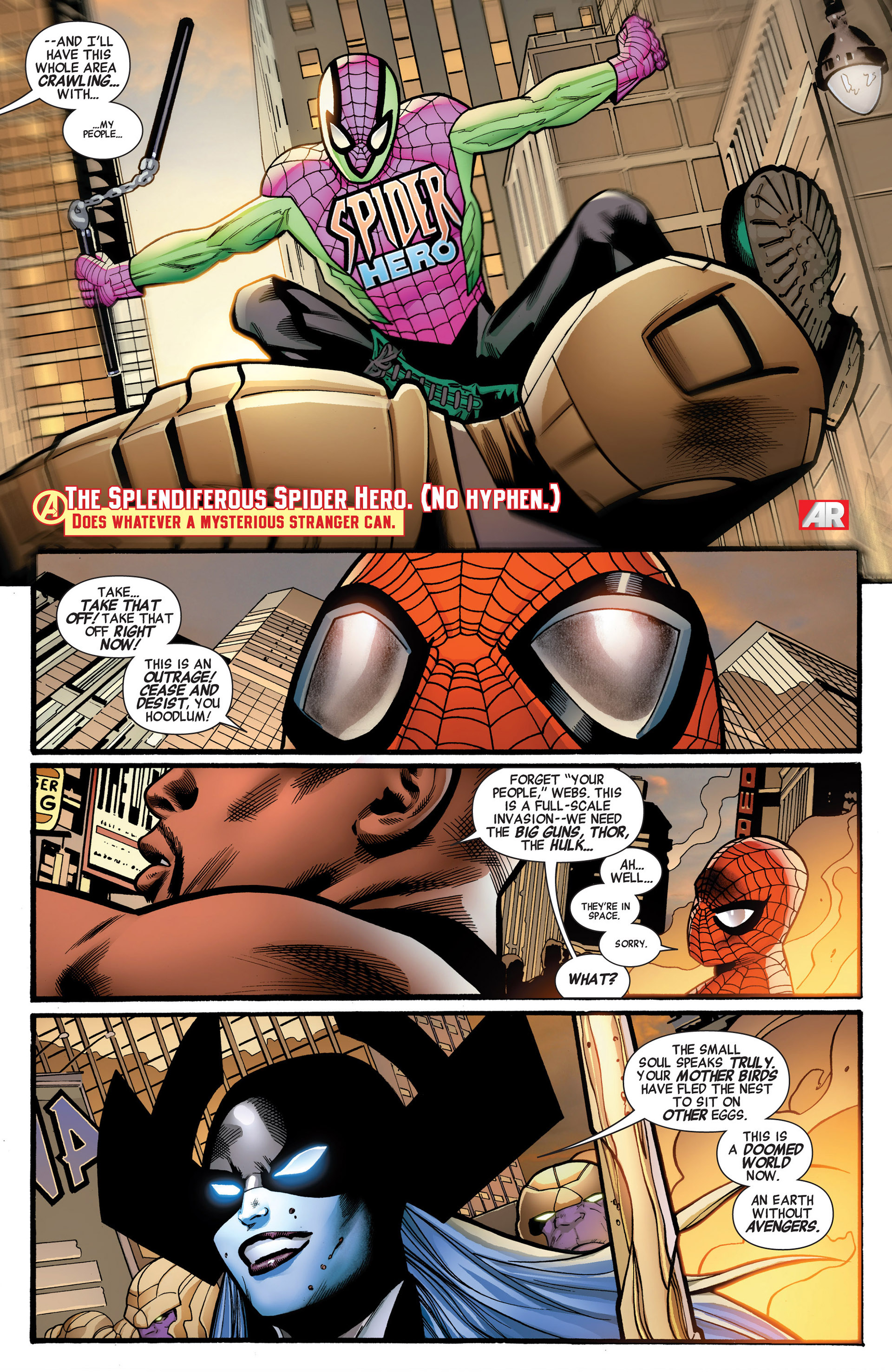 Read online Mighty Avengers comic -  Issue #1 - 21