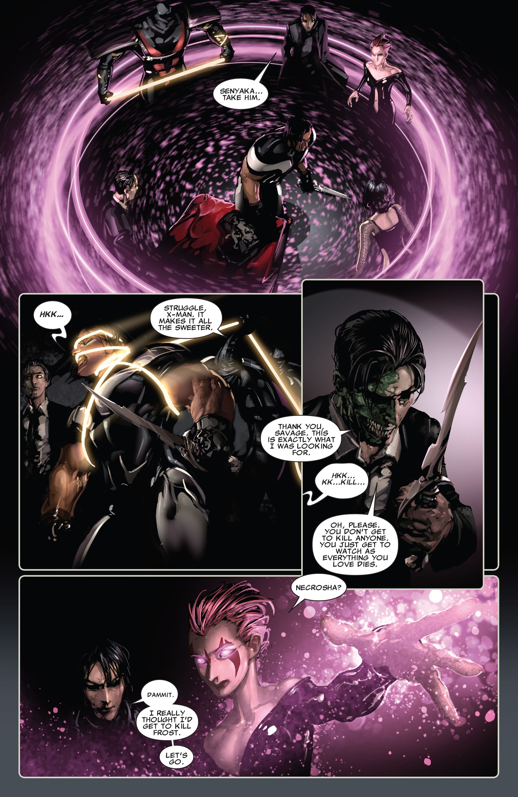 Read online X-Men Milestones: Necrosha comic -  Issue # TPB (Part 1) - 93