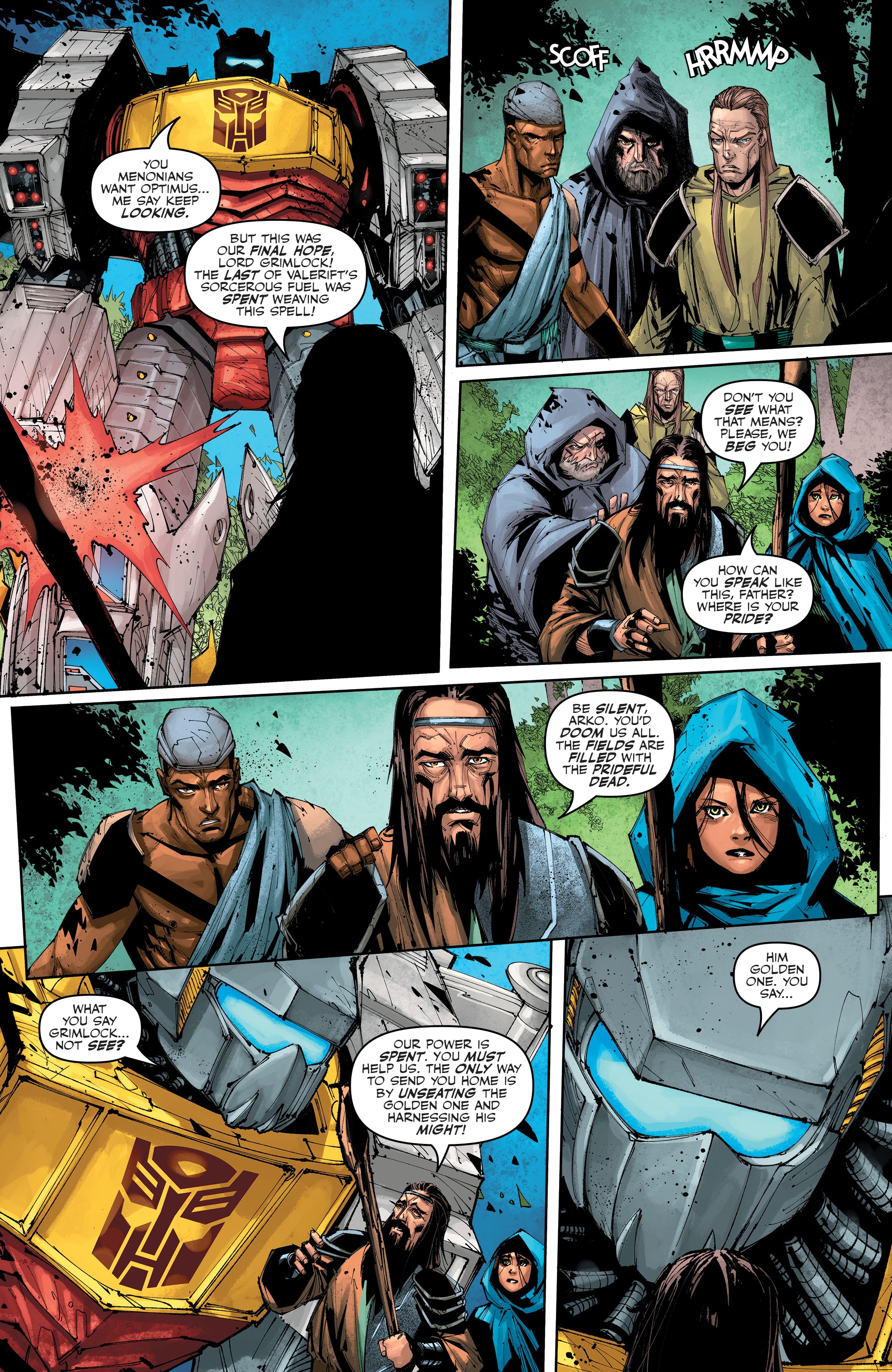 Read online Transformers: King Grimlock comic -  Issue #1 - 17