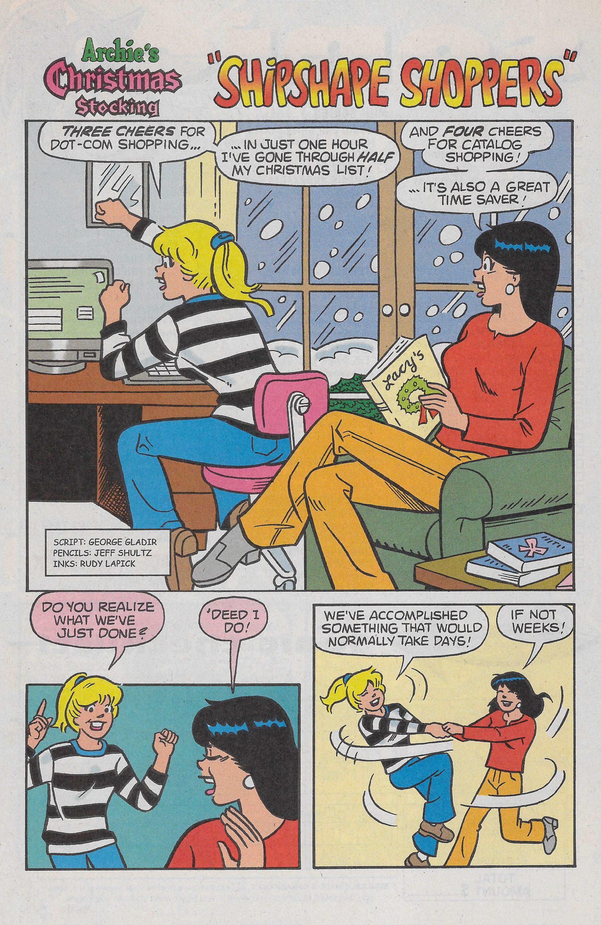 Read online Archie's Christmas Stocking comic -  Issue #7 - 16
