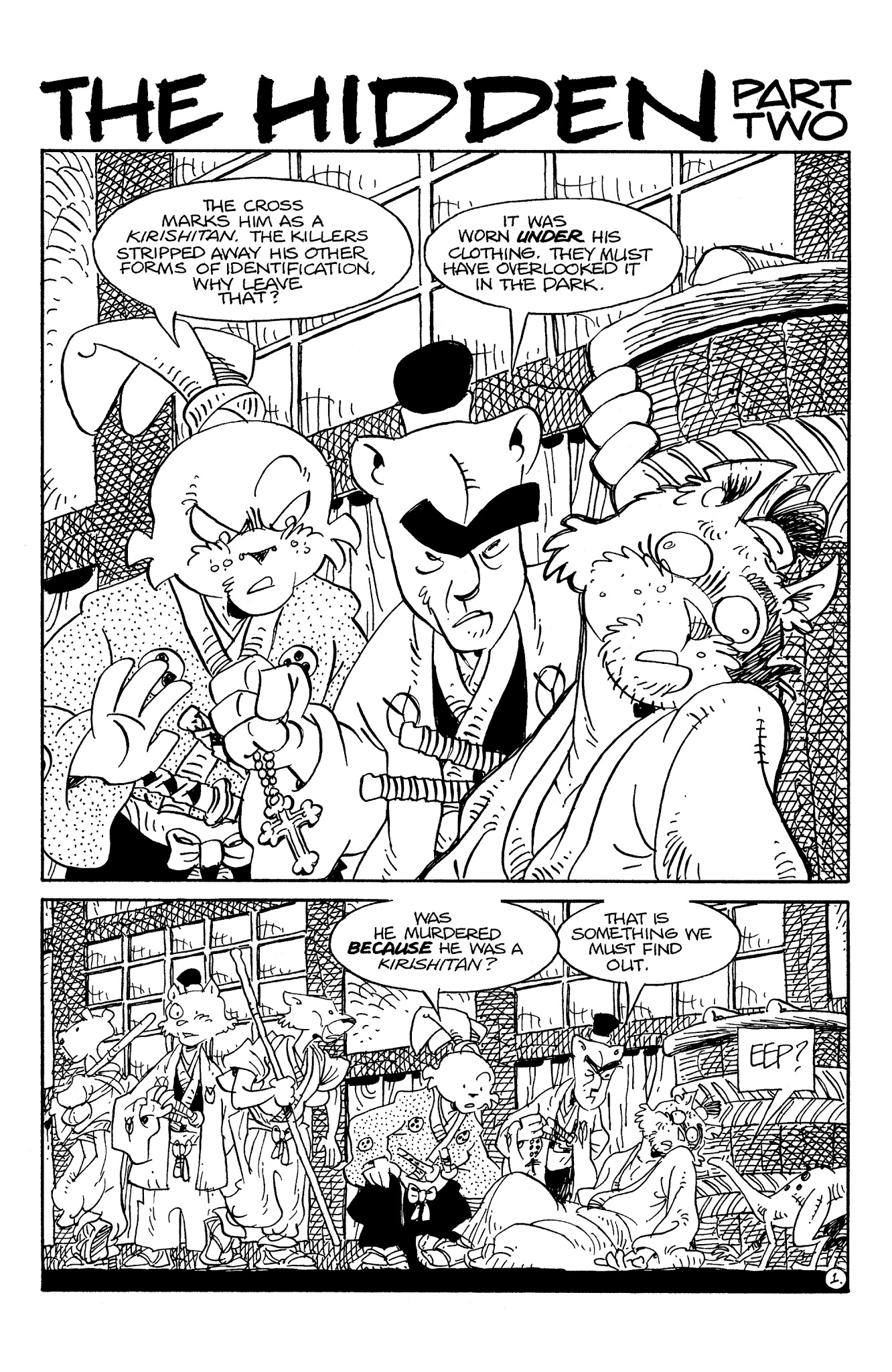 Read online Usagi Yojimbo: The Hidden comic -  Issue #2 - 3