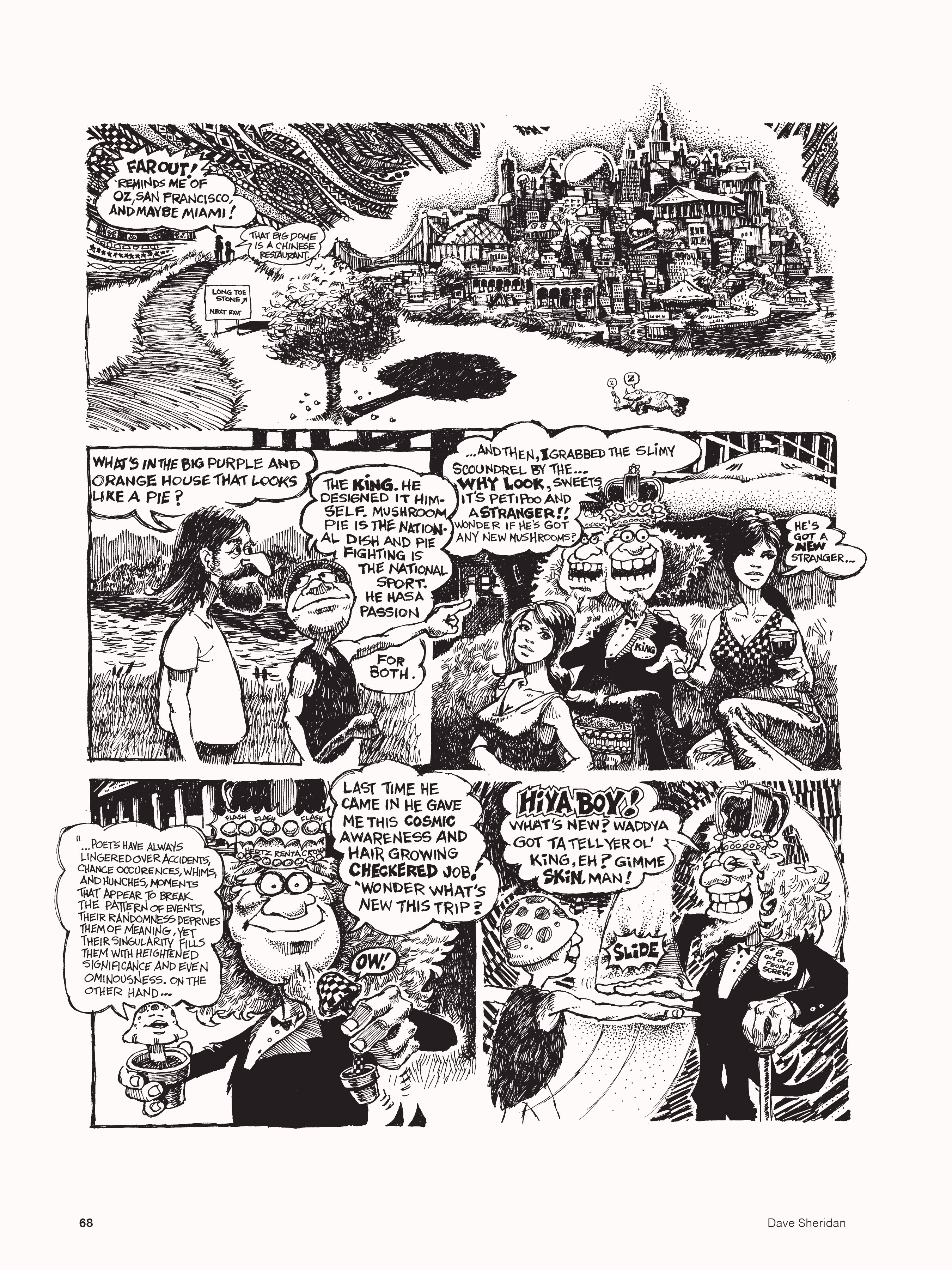 Read online Dave Sheridan: Life with Dealer McDope, the Leather Nun, and the Fabulous Furry Freak Brothers comic -  Issue # TPB (Part 1) - 79