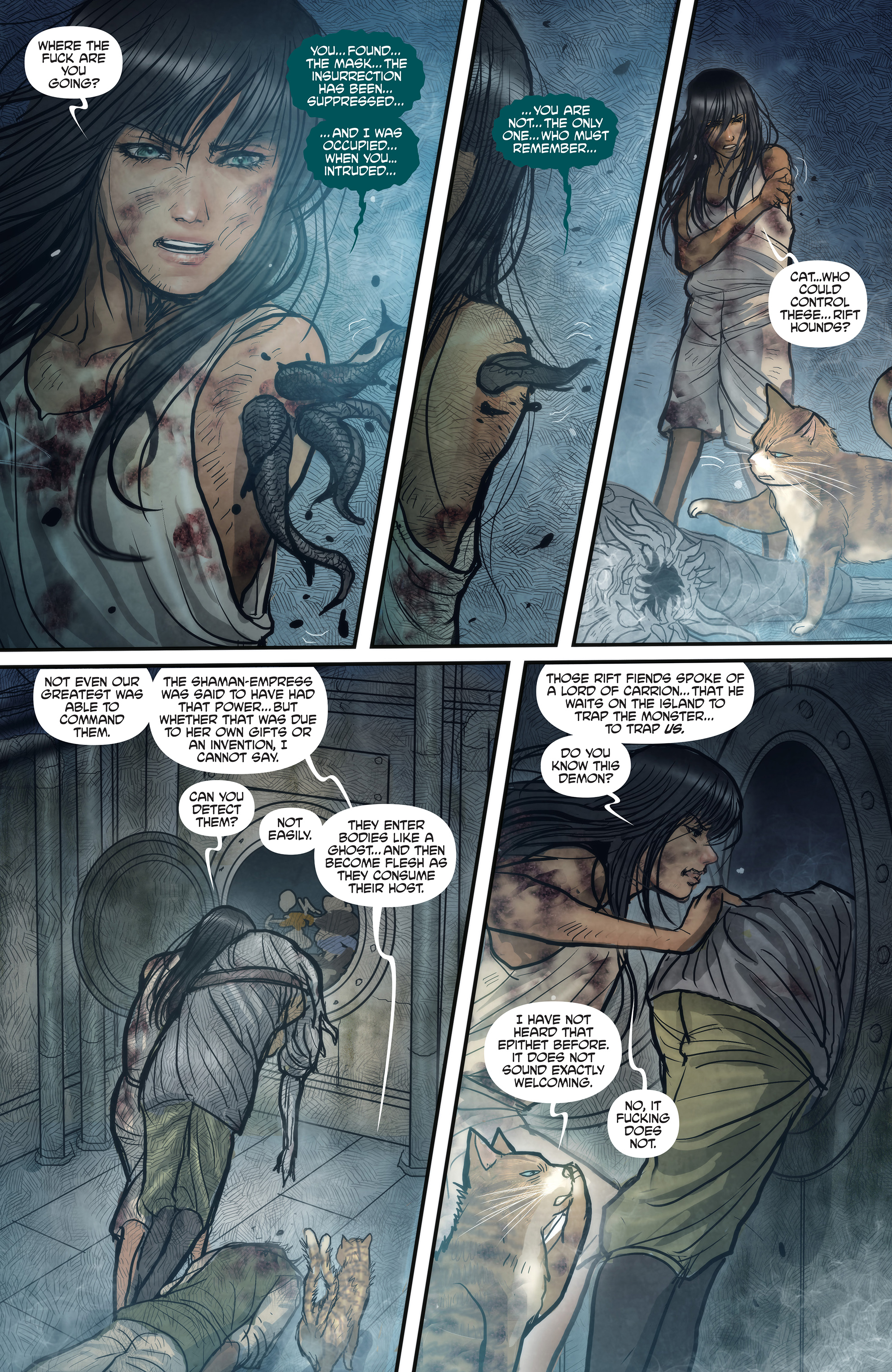 Read online Monstress comic -  Issue #9 - 15