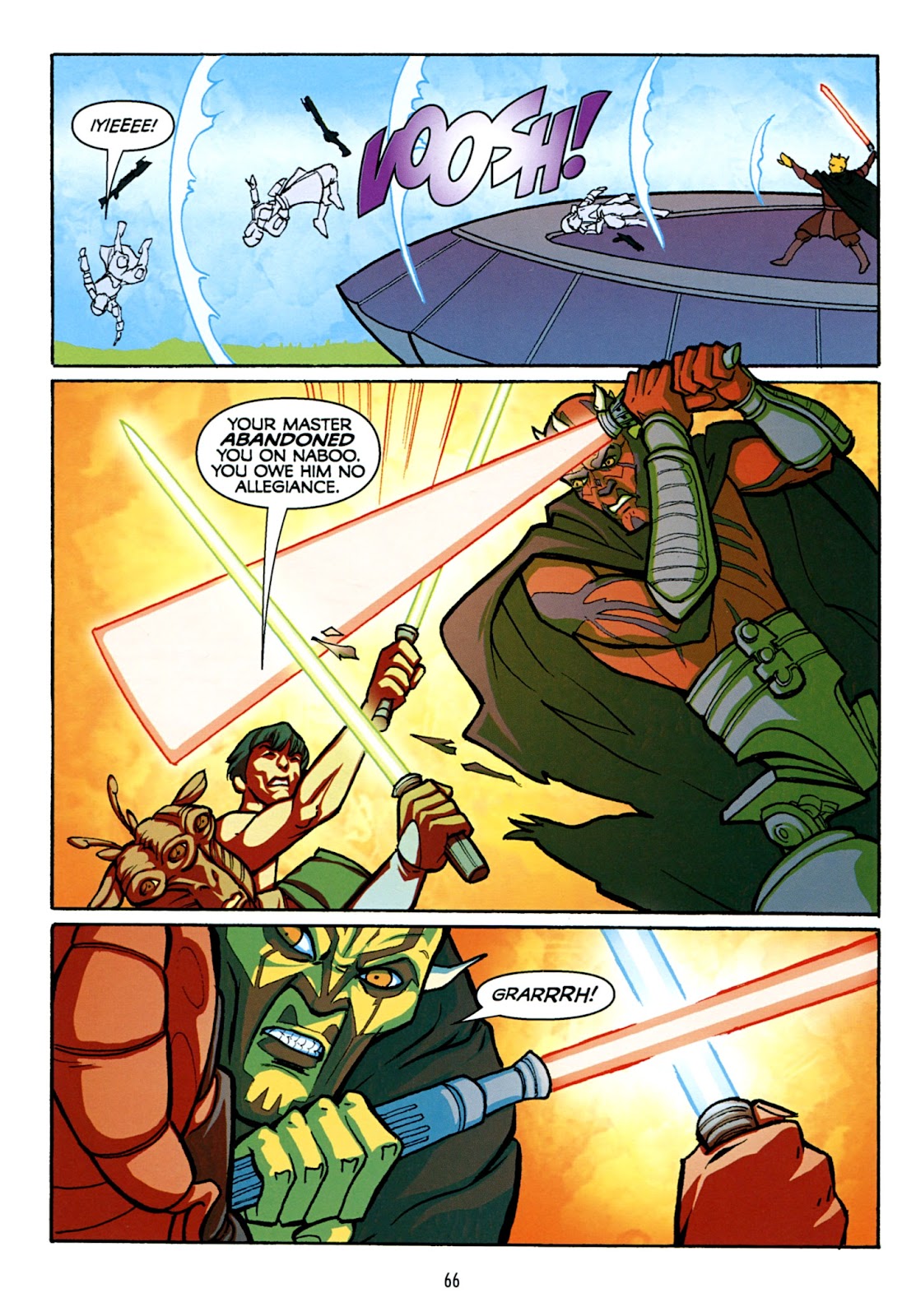 Star Wars: The Clone Wars - The Sith Hunters issue Full - Page 67