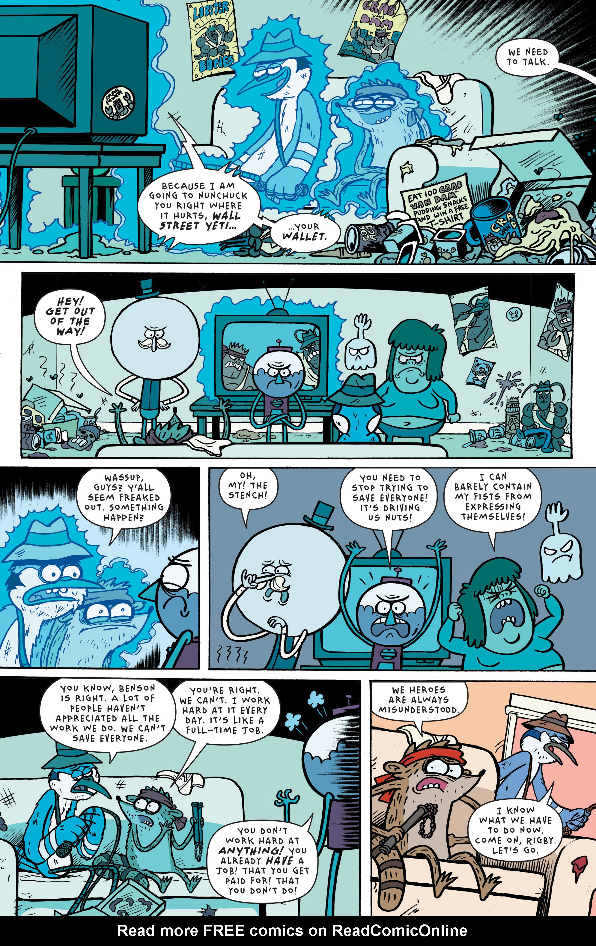 Read online Regular Show comic -  Issue #35 - 10