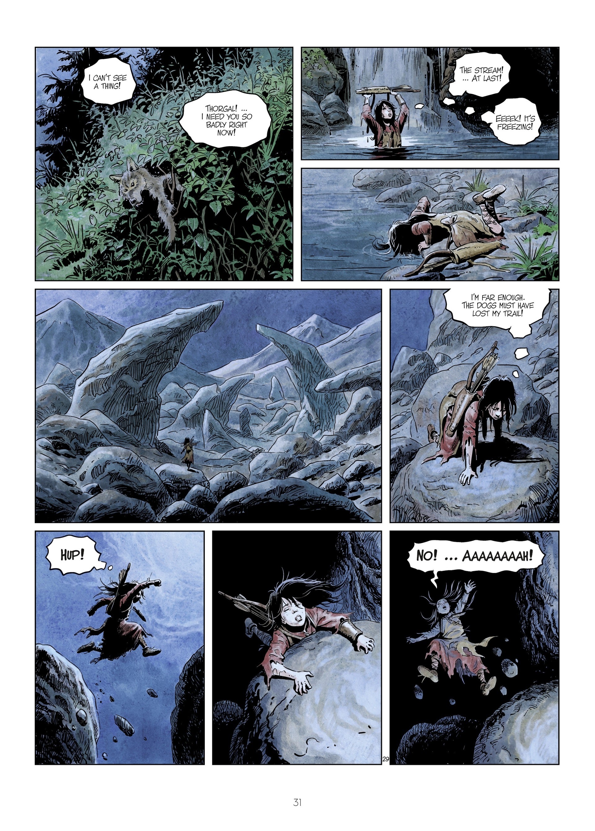 Read online The World of Thorgal: Wolfcub comic -  Issue #4 - 33