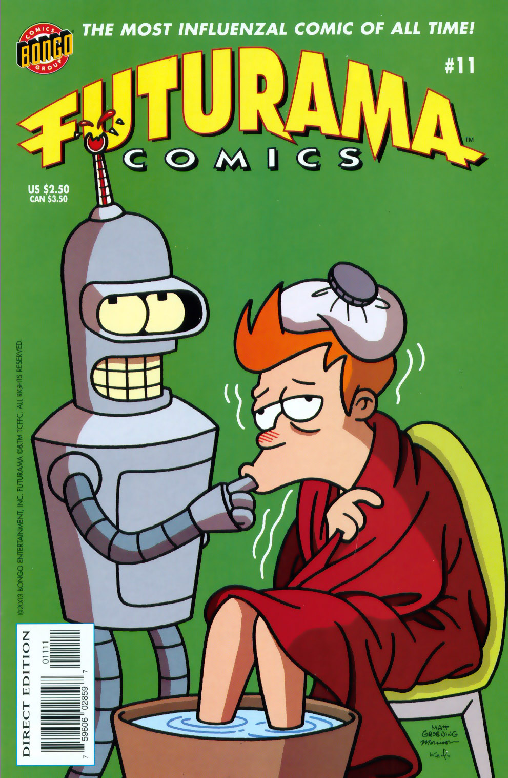 Read online Futurama Comics comic -  Issue #11 - 1