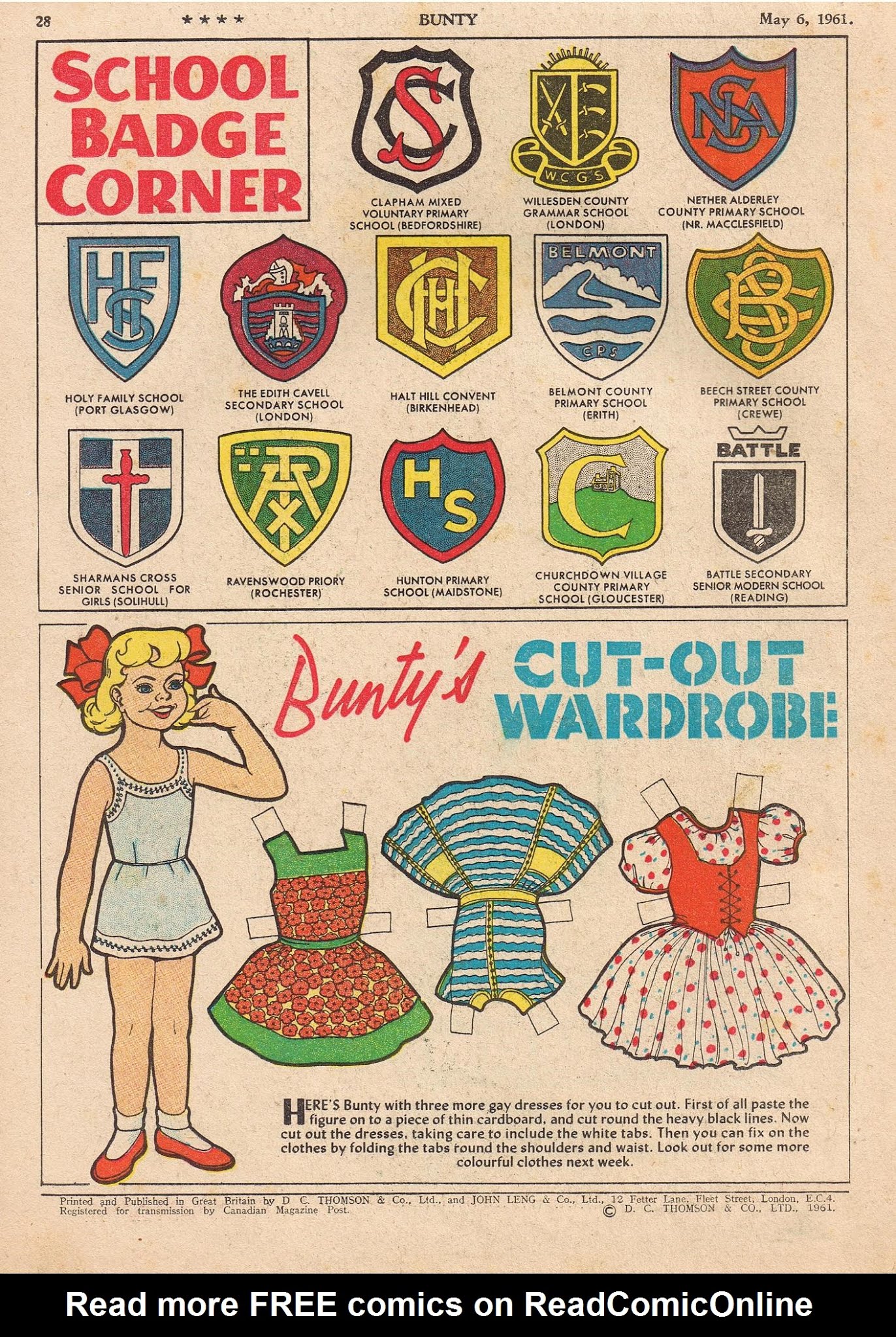 Read online Bunty comic -  Issue #173 - 28