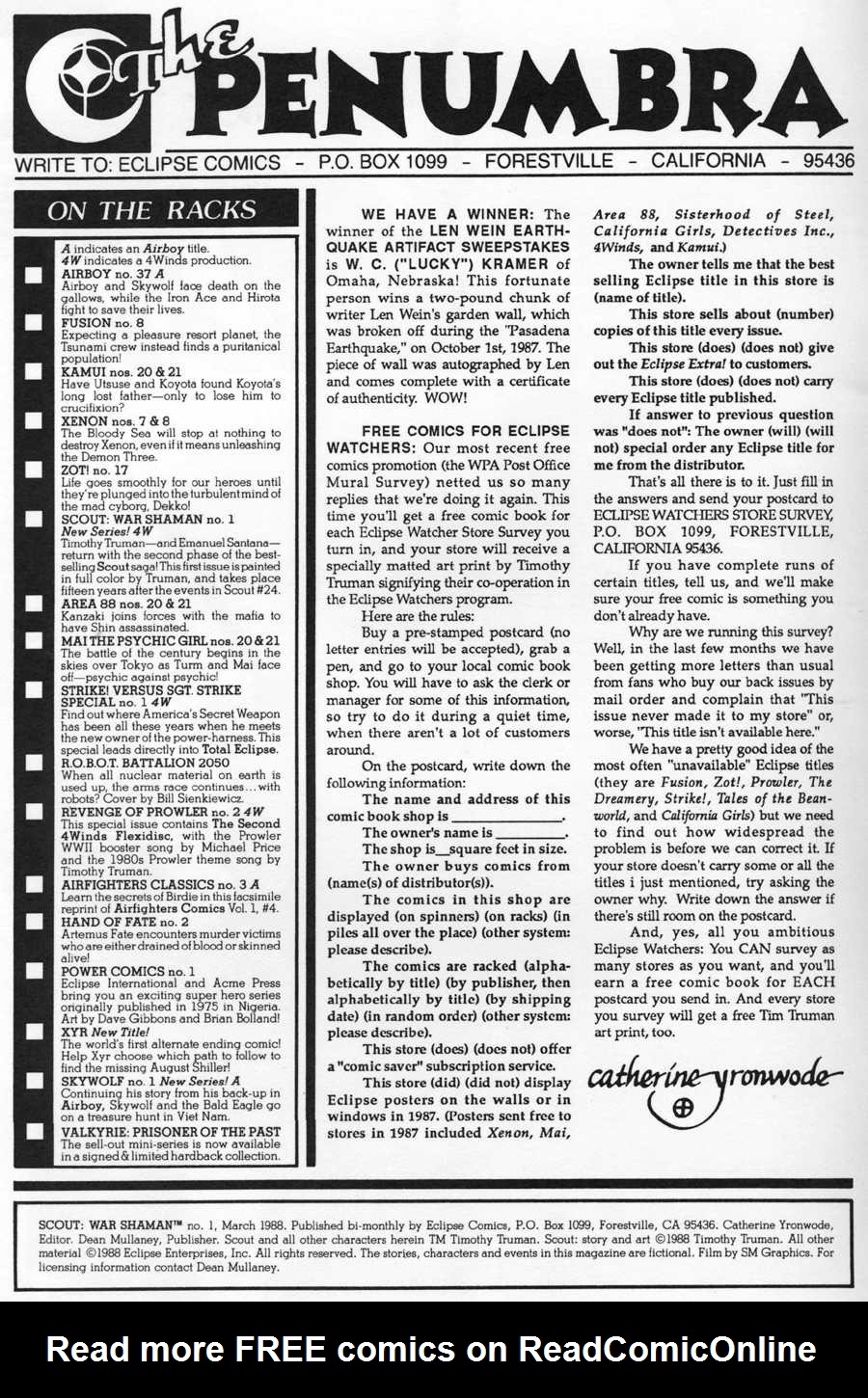 Read online Scout: War Shaman comic -  Issue #1 - 2