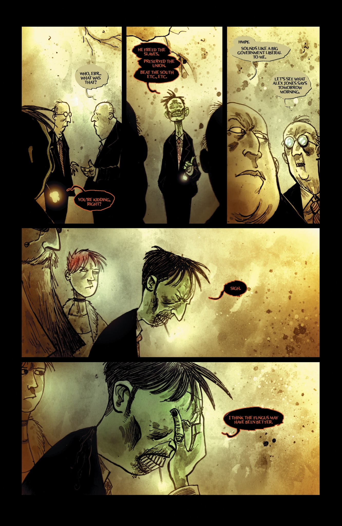 Read online Wormwood Gentleman Corpse: Mr. Wormwood Goes To Washington comic -  Issue #3 - 25