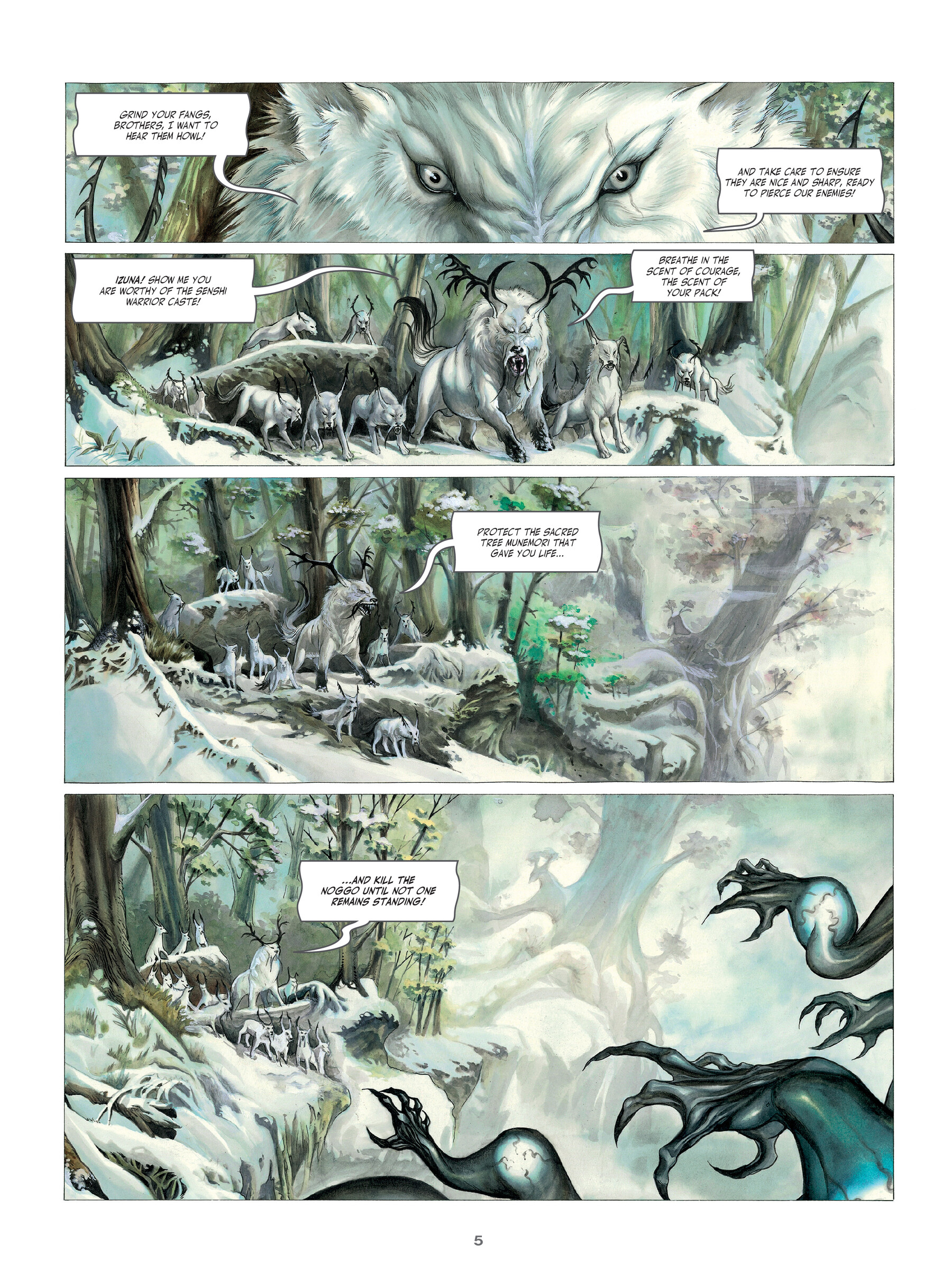 Read online Legends of the Pierced Veil: Izuna comic -  Issue # TPB (Part 1) - 6