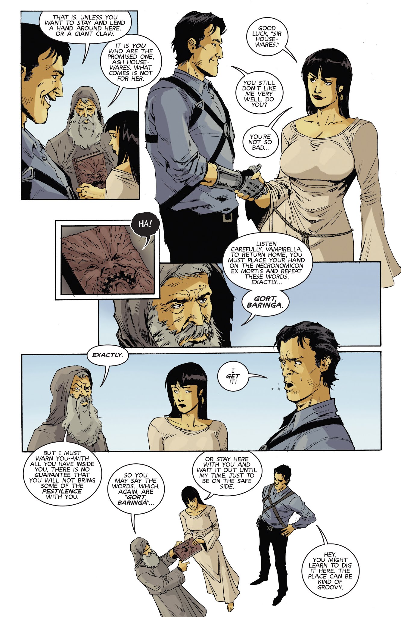 Read online Vampirella/Army of Darkness comic -  Issue #4 - 21
