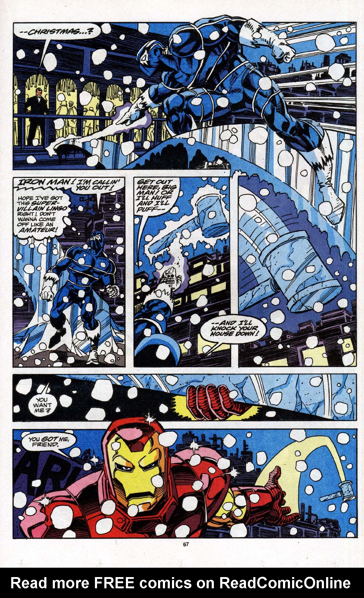 Read online Marvel Holiday Special (1991) comic -  Issue #1992 - 68