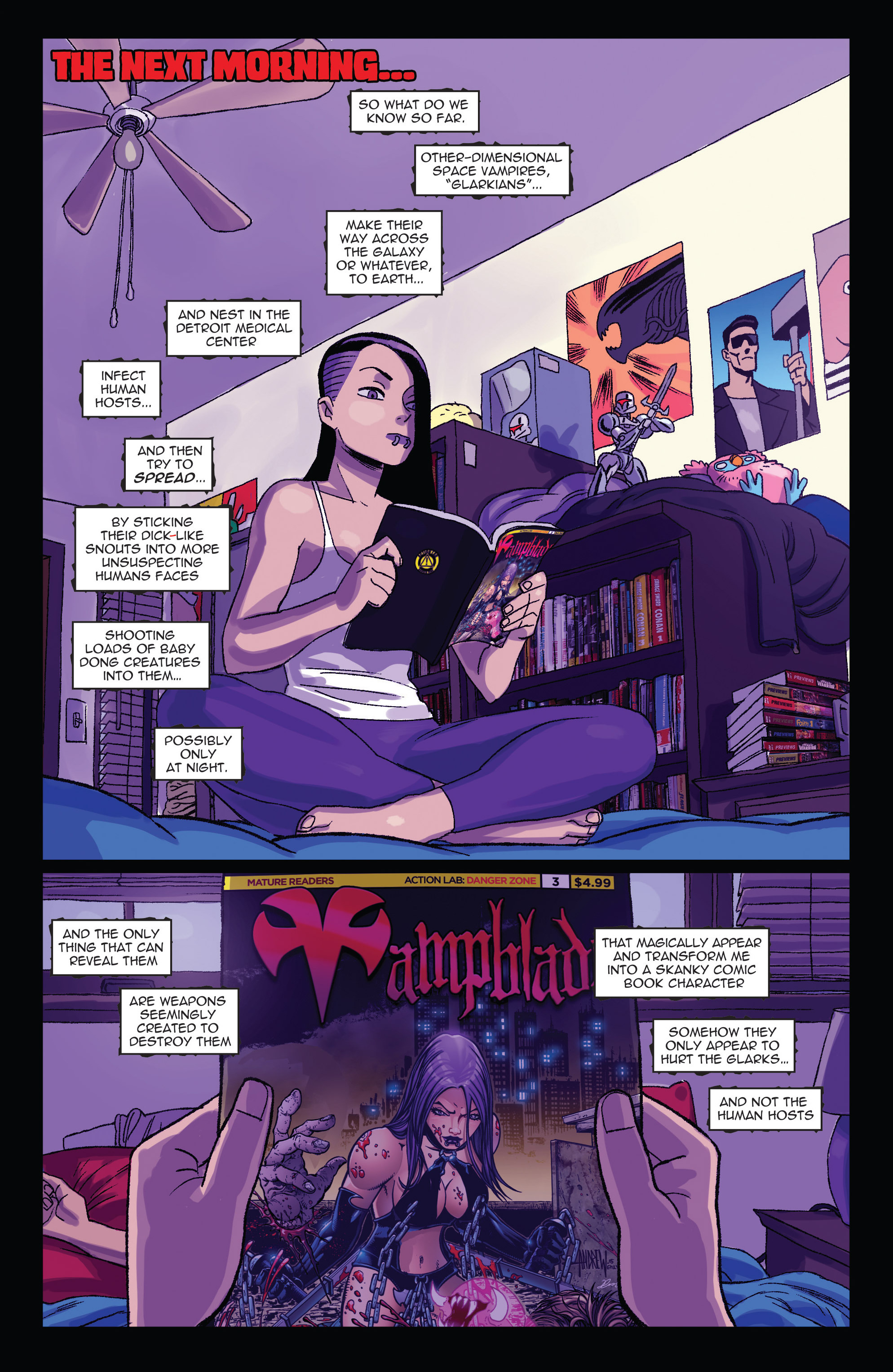 Read online Vampblade comic -  Issue #4 - 3