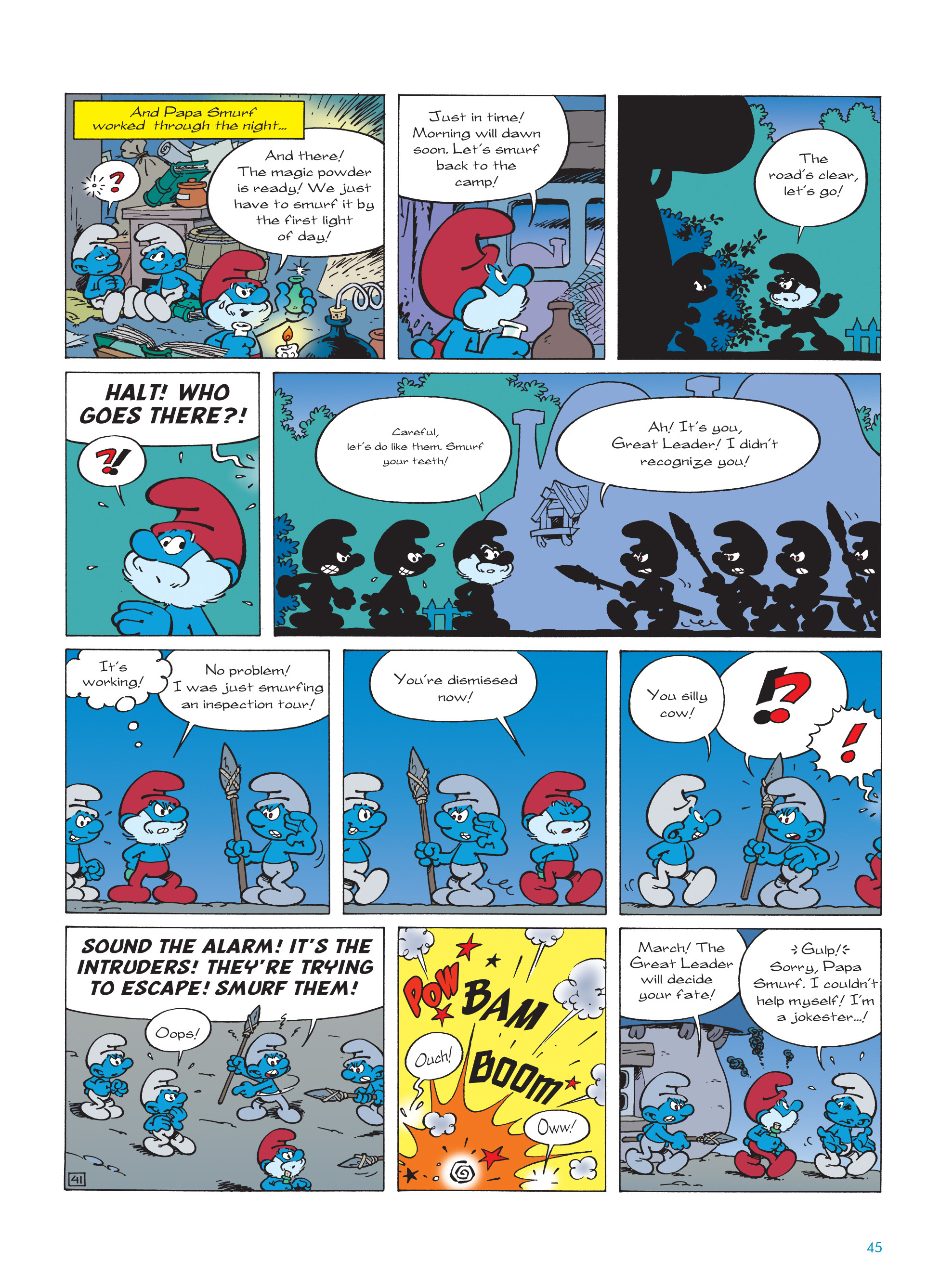 Read online The Smurfs comic -  Issue #22 - 46