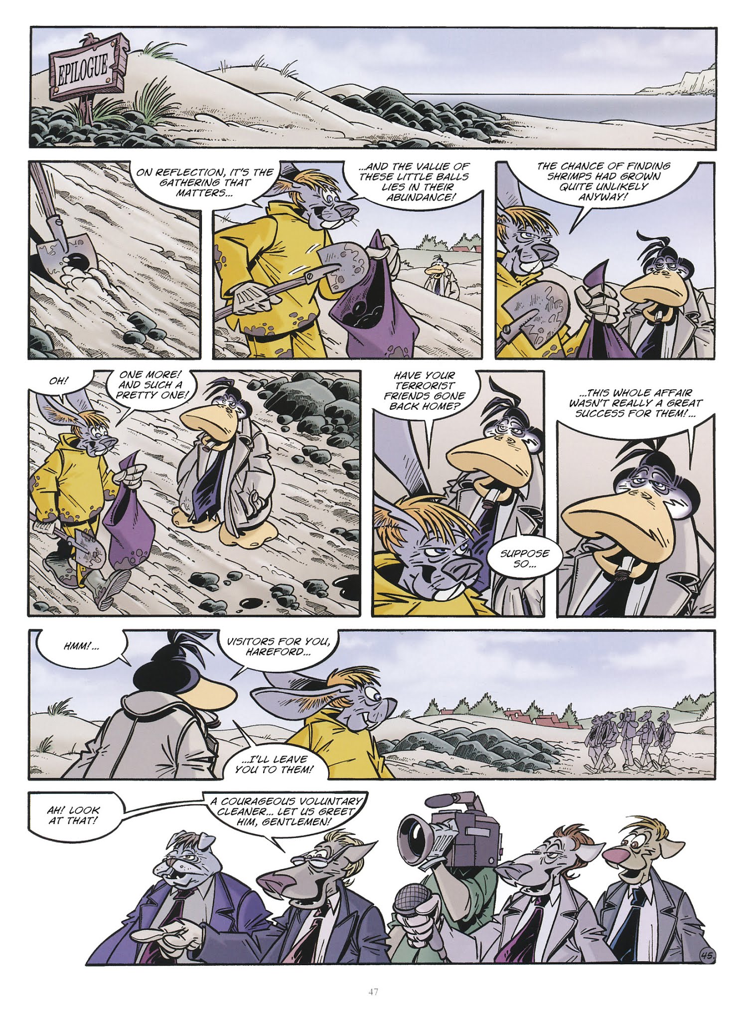 Read online Une enquête de l'inspecteur Canardo comic -  Issue #14 - 48