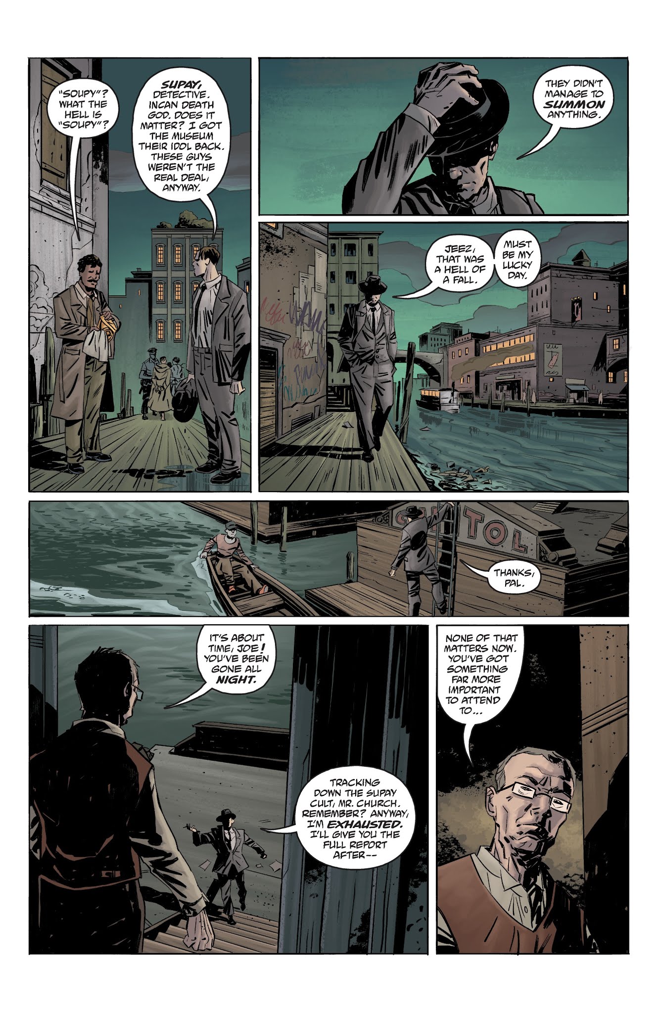 Read online Joe Golem: The Drowning City comic -  Issue #1 - 15