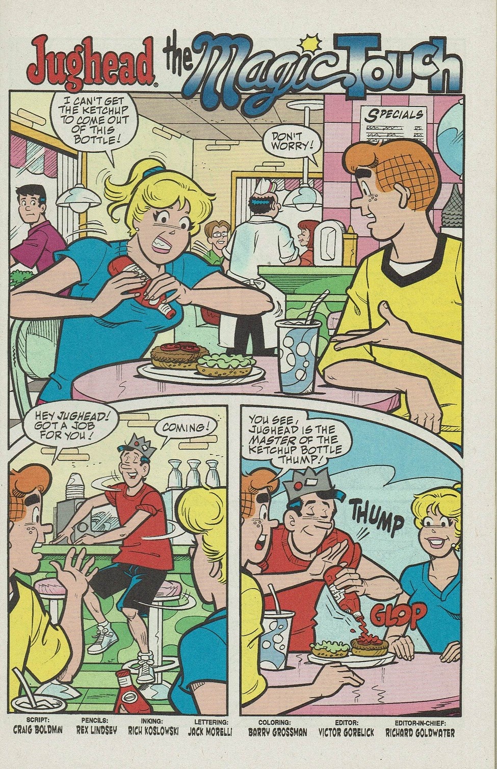 Read online Archie's Pal Jughead Comics comic -  Issue #183 - 3