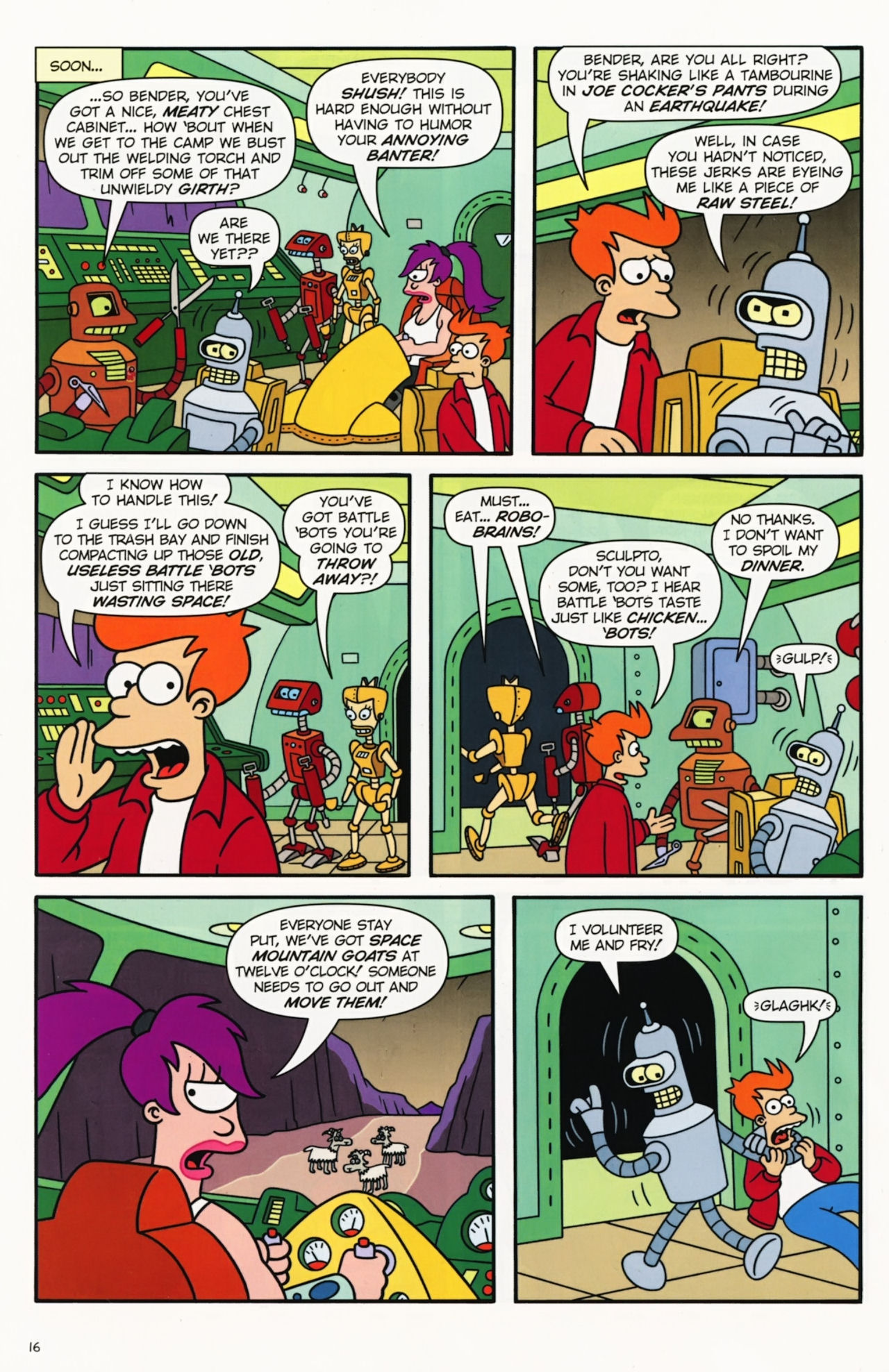 Read online Futurama Comics comic -  Issue #53 - 15