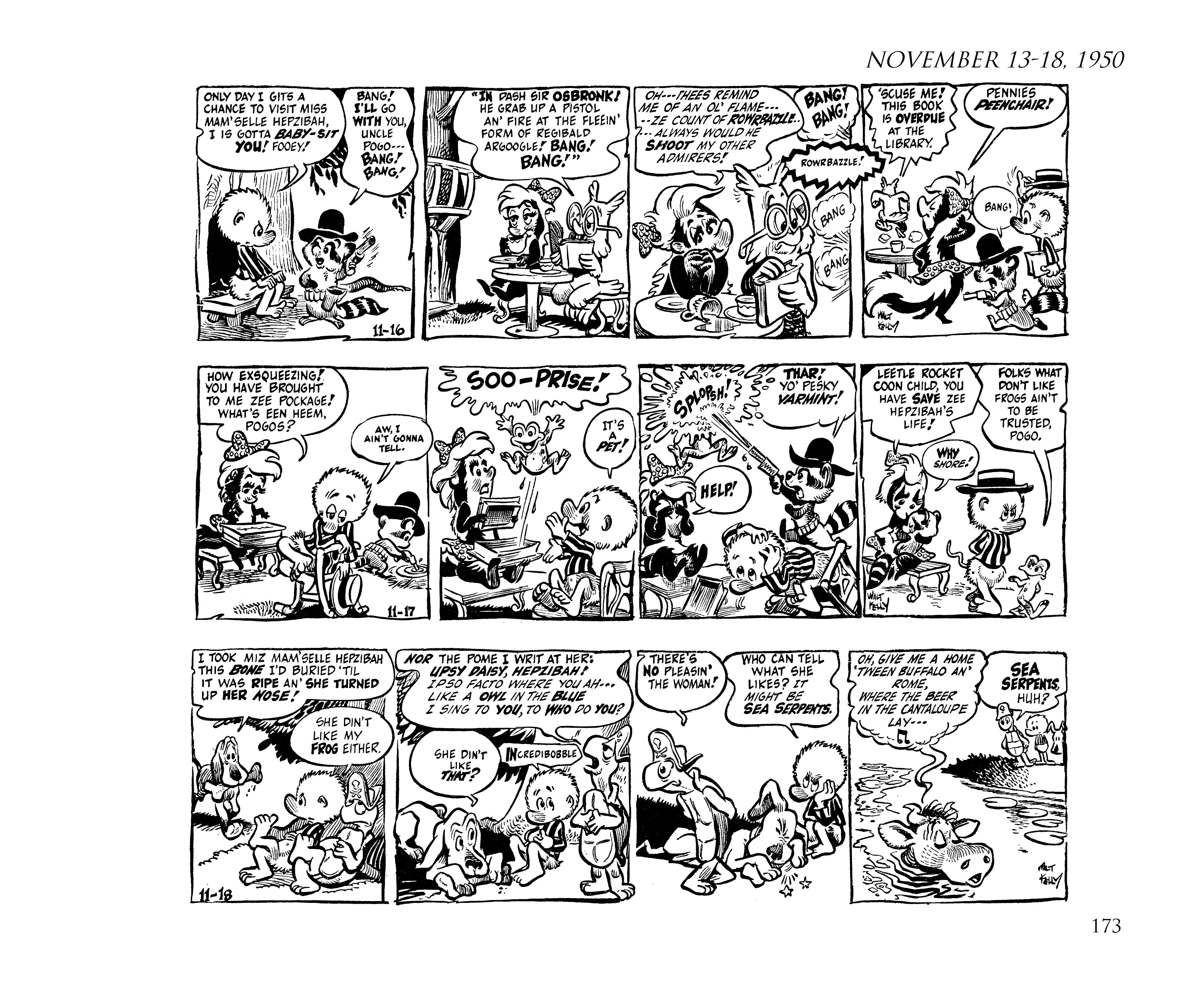 Read online Pogo by Walt Kelly: The Complete Syndicated Comic Strips comic -  Issue # TPB 1 (Part 2) - 91