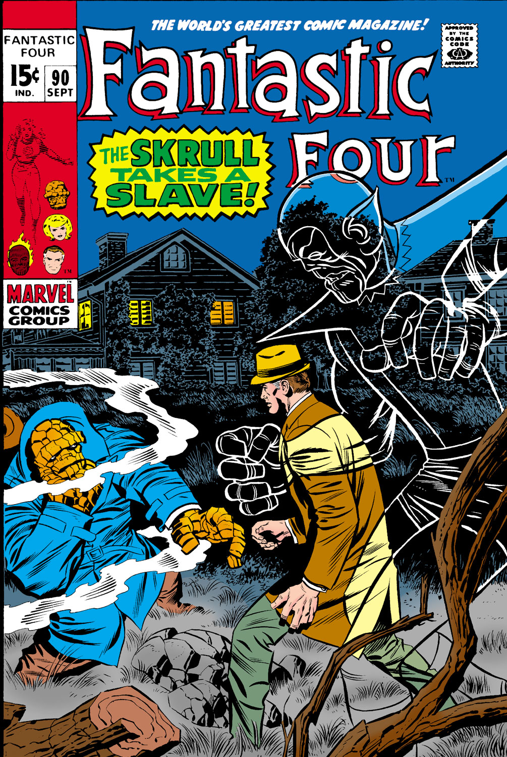 Read online Fantastic Four (1961) comic -  Issue #90 - 1
