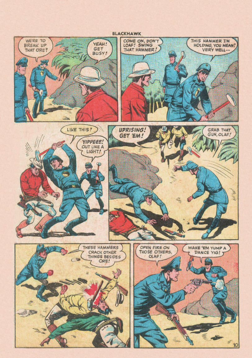 Read online Blackhawk (1957) comic -  Issue #12 - 46