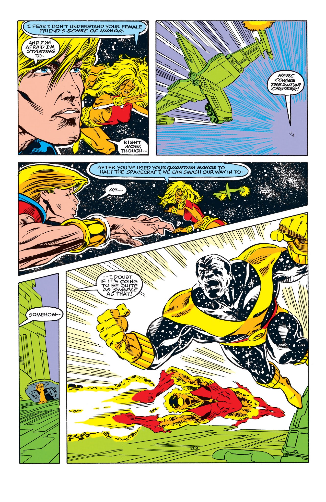 Read online Avengers: Galactic Storm comic -  Issue # TPB 1 (Part 3) - 5