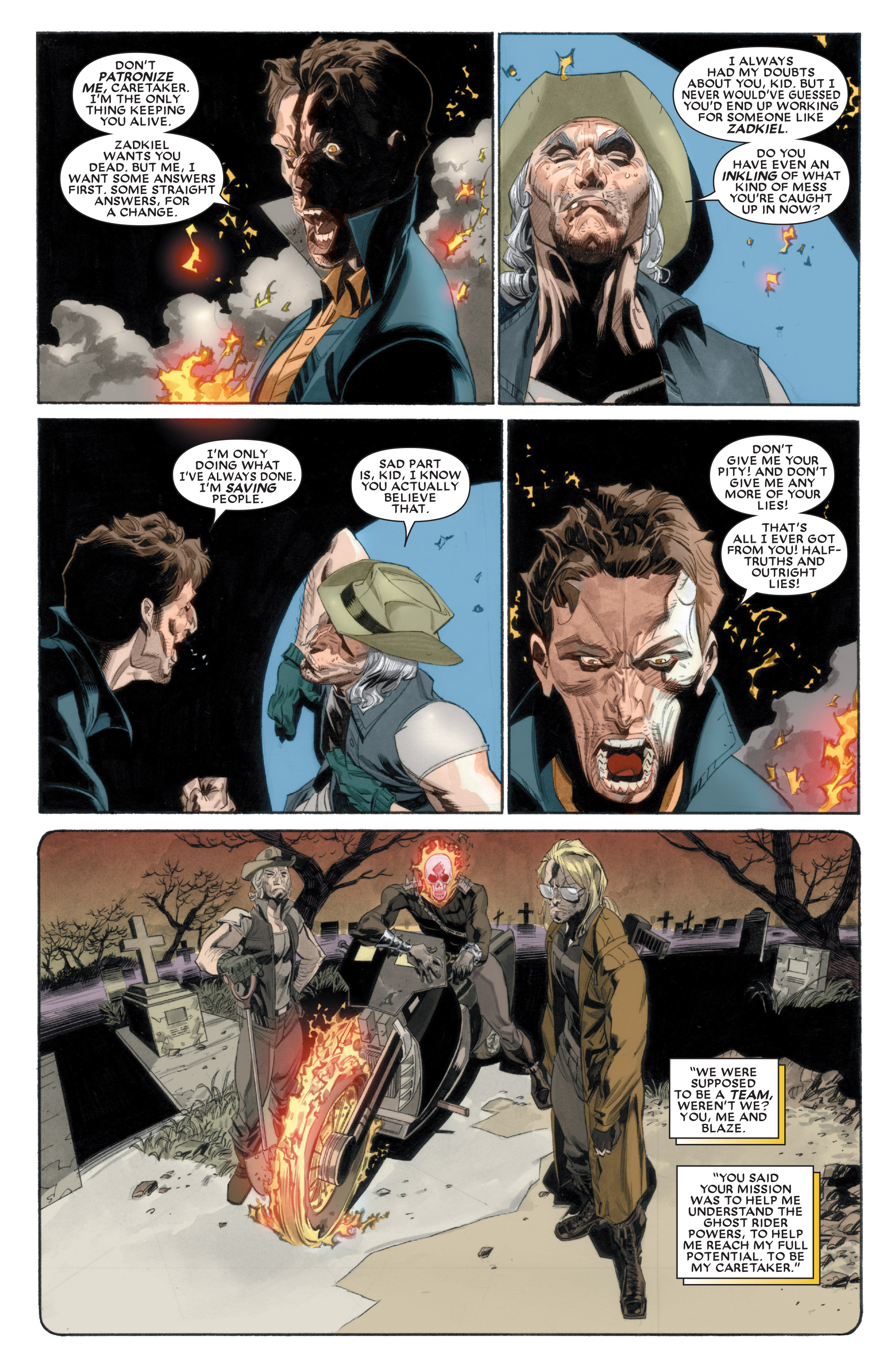 Read online Ghost Rider: The War For Heaven comic -  Issue # TPB 1 (Part 3) - 17