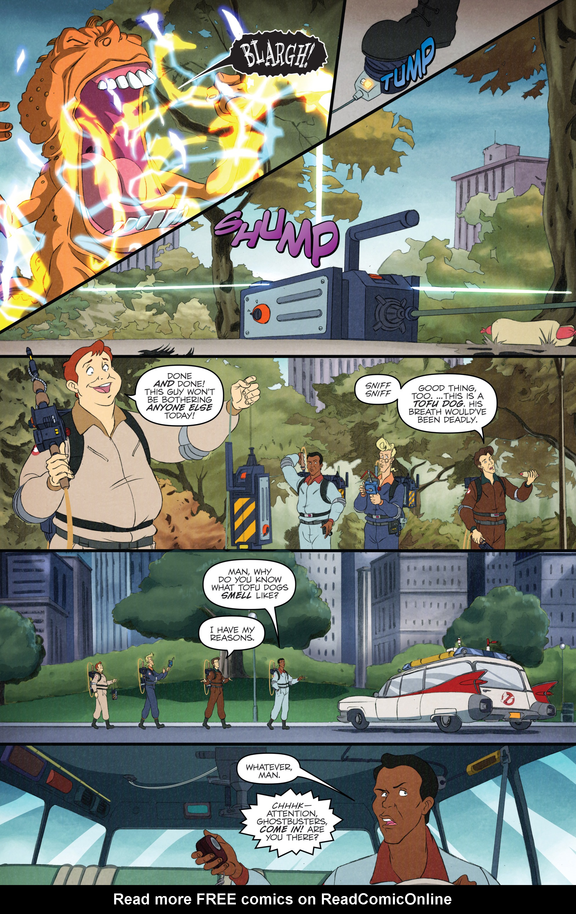 Read online Ghostbusters: International comic -  Issue #8 - 12
