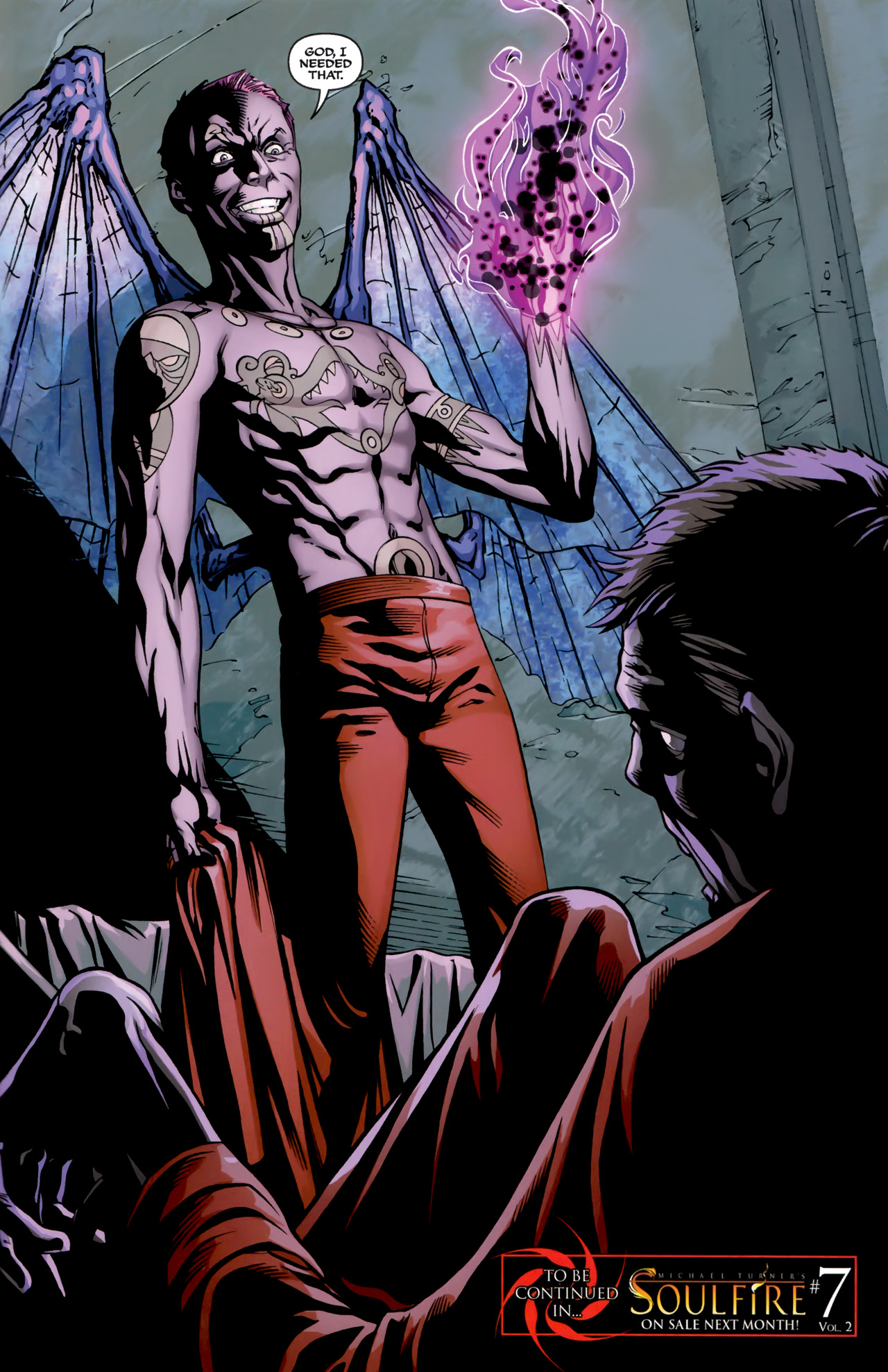 Read online Michael Turner's Soulfire (2009) comic -  Issue #6 - 26