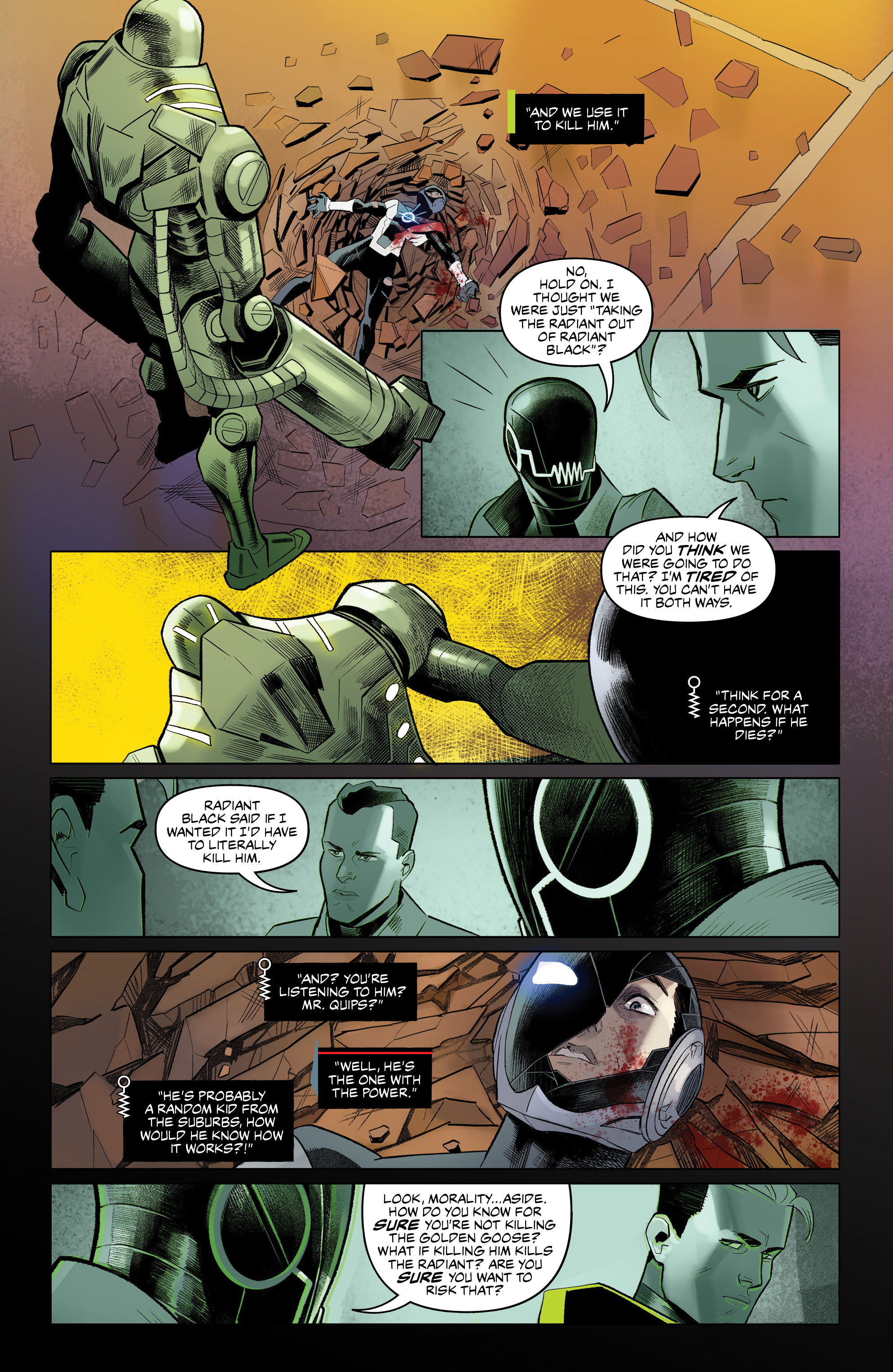 Read online Radiant Black comic -  Issue #16 - 20