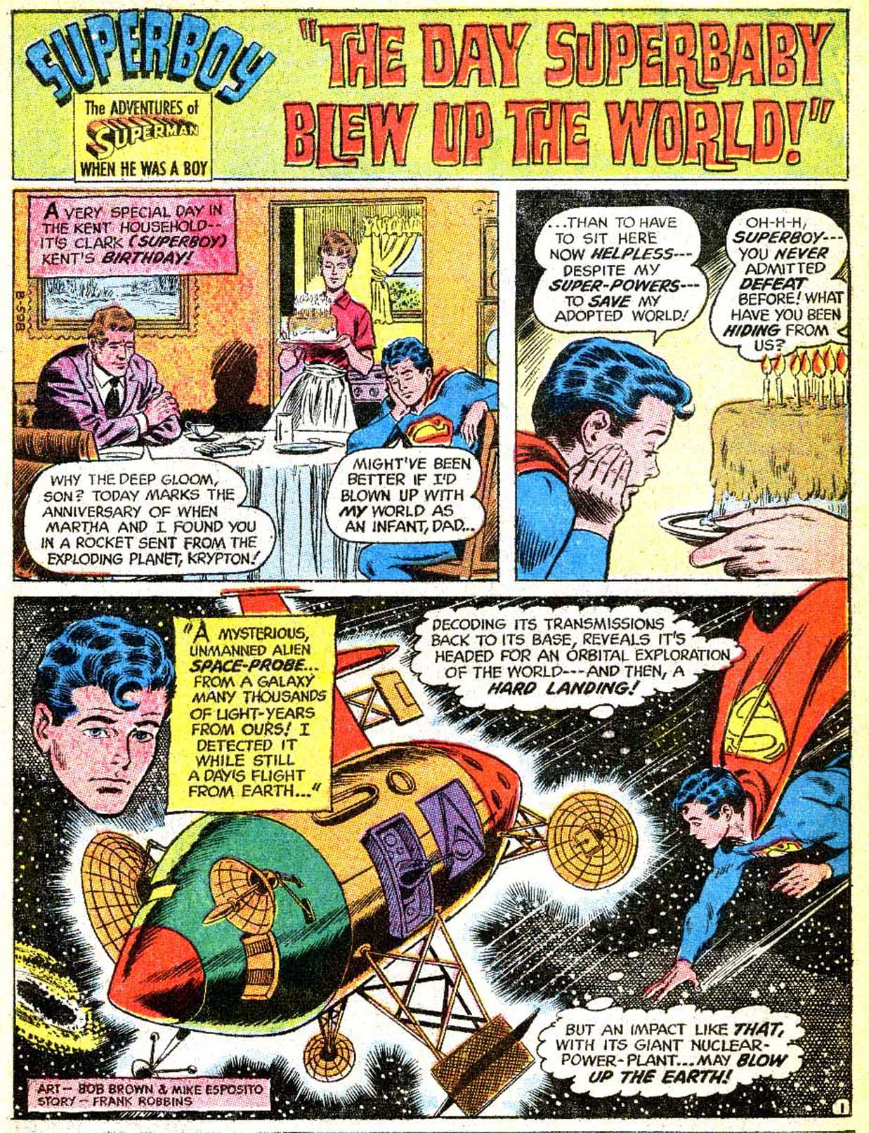 Read online Superboy (1949) comic -  Issue #167 - 2
