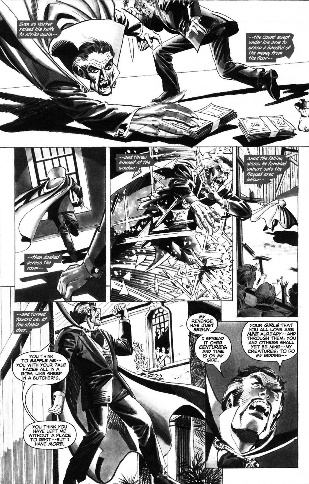 Read online Stoker's Dracula comic -  Issue #4 - 14