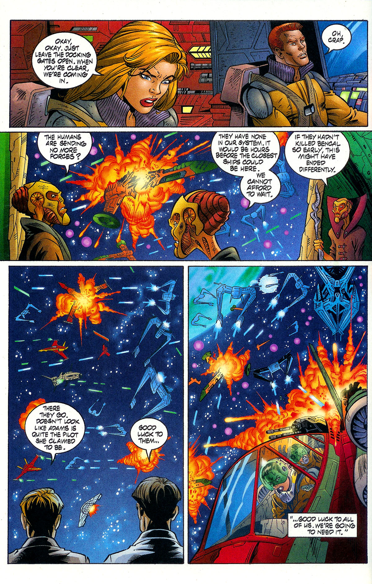 Read online Titan A.E. comic -  Issue #2 - 12