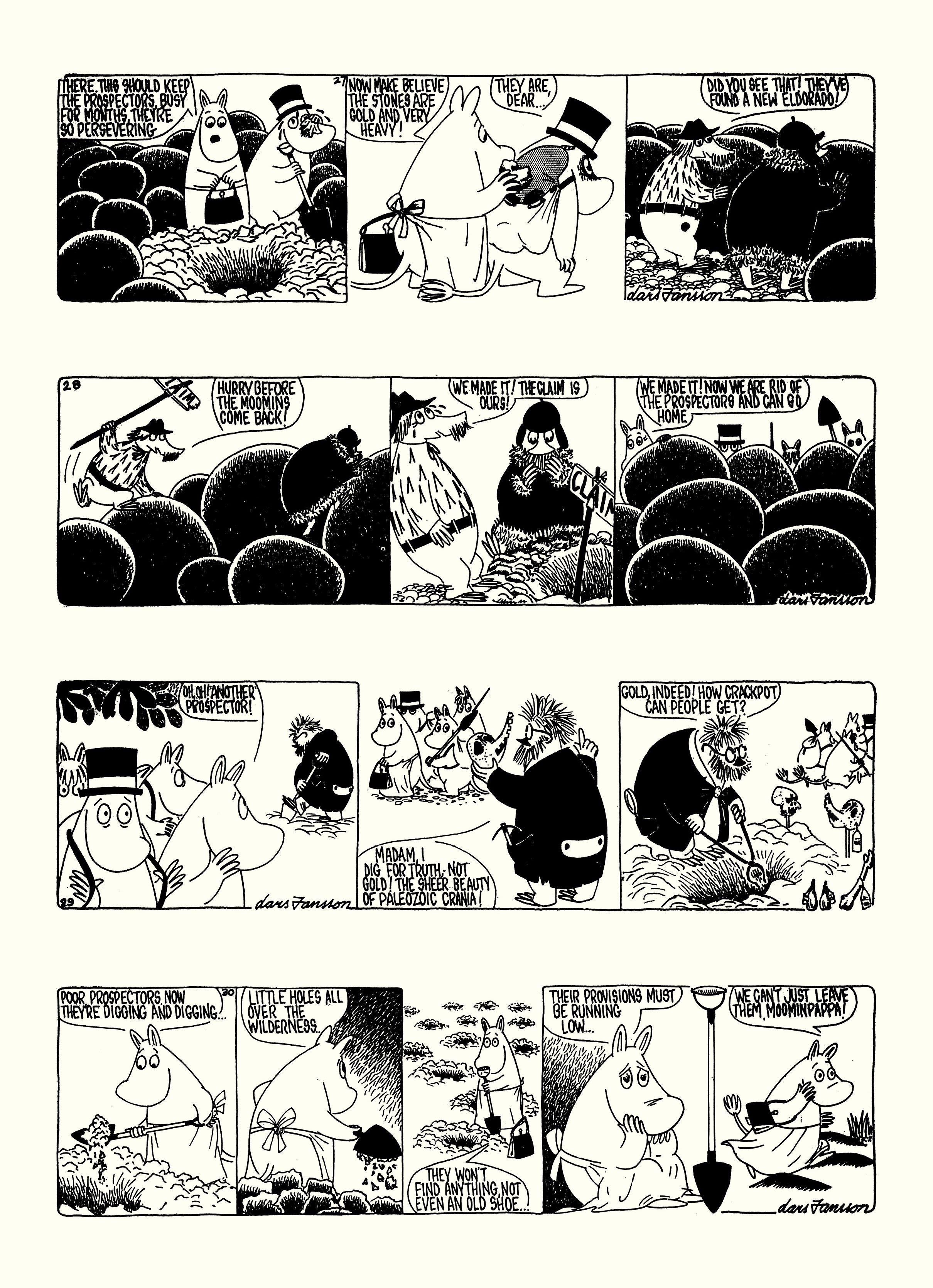 Read online Moomin: The Complete Lars Jansson Comic Strip comic -  Issue # TPB 7 - 76