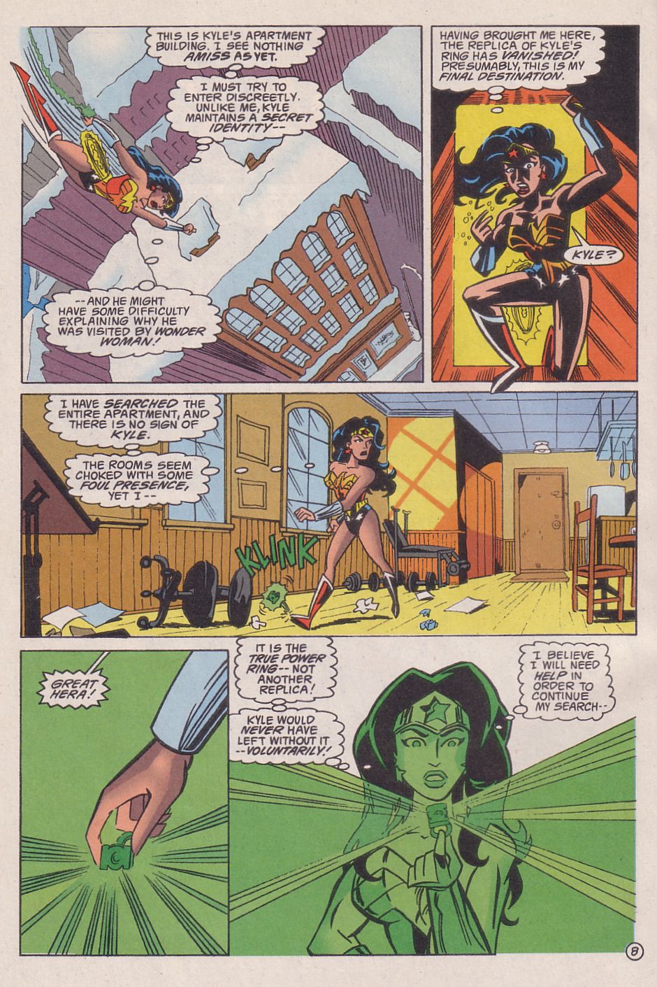 Adventures in the DC Universe Issue #11 #12 - English 9