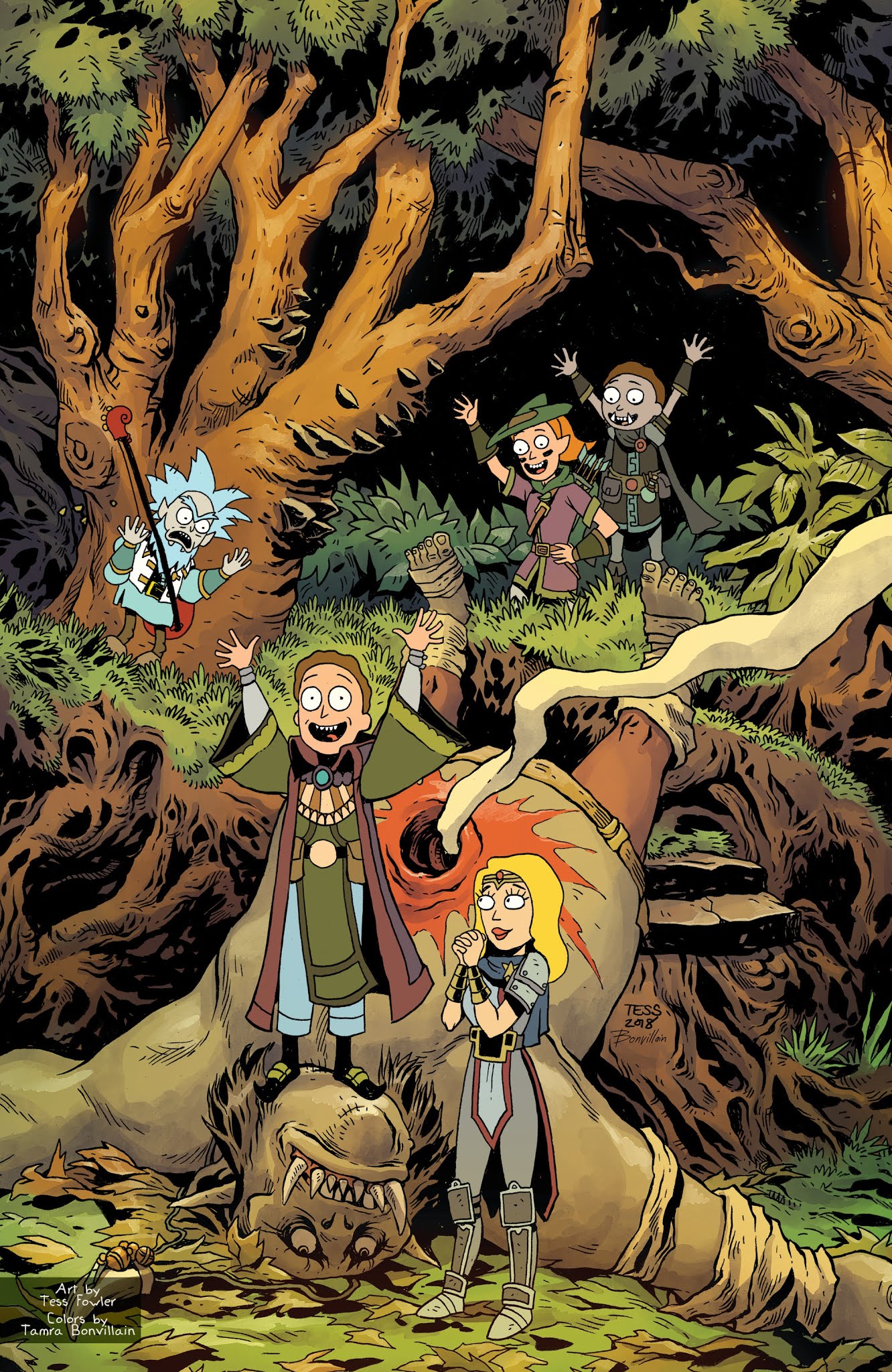 Read online Rick and Morty vs Dungeons & Dragons comic -  Issue #3 - 32