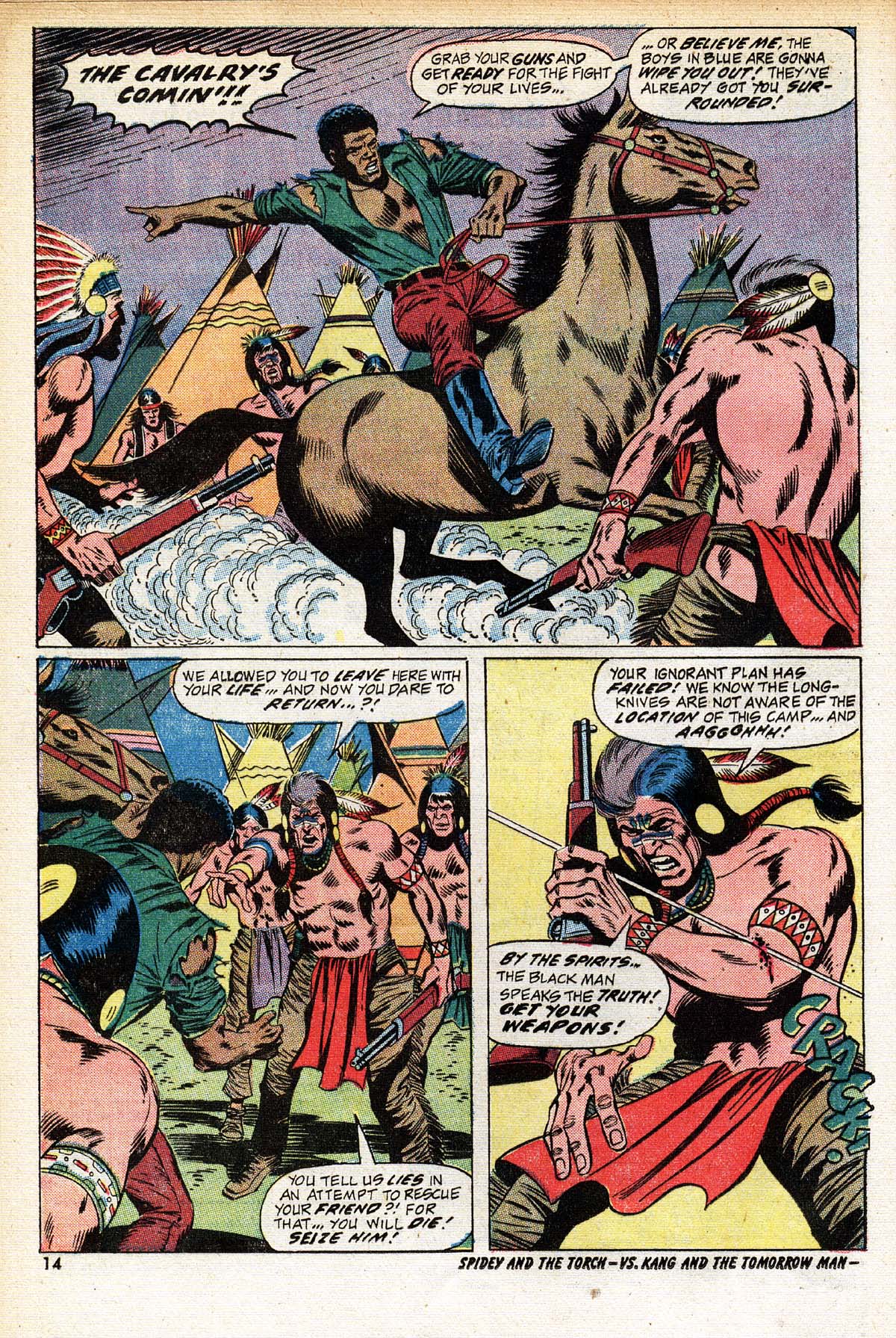 Read online Gunhawks comic -  Issue #5 - 16